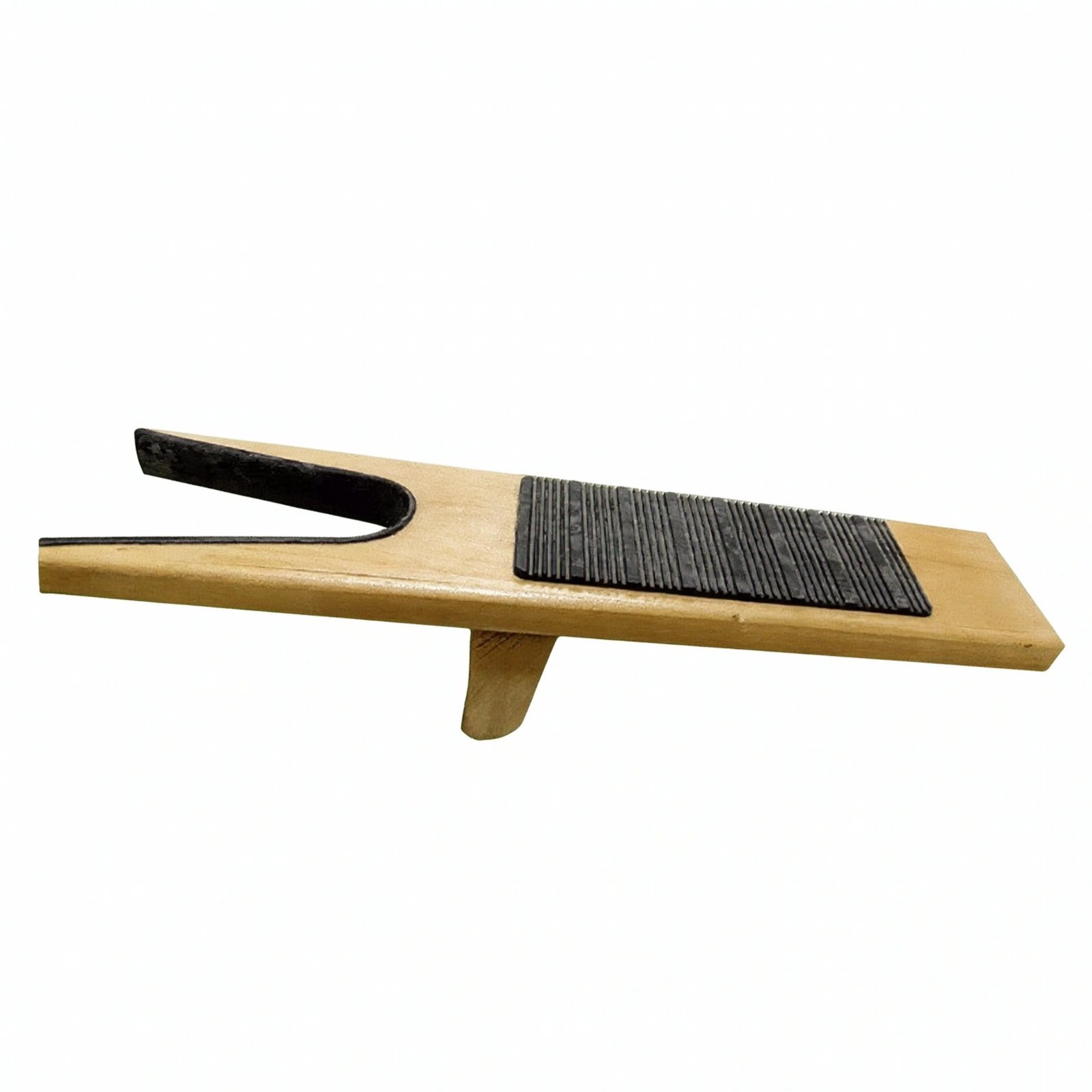 Wooden Boot Jack with Grip Pad