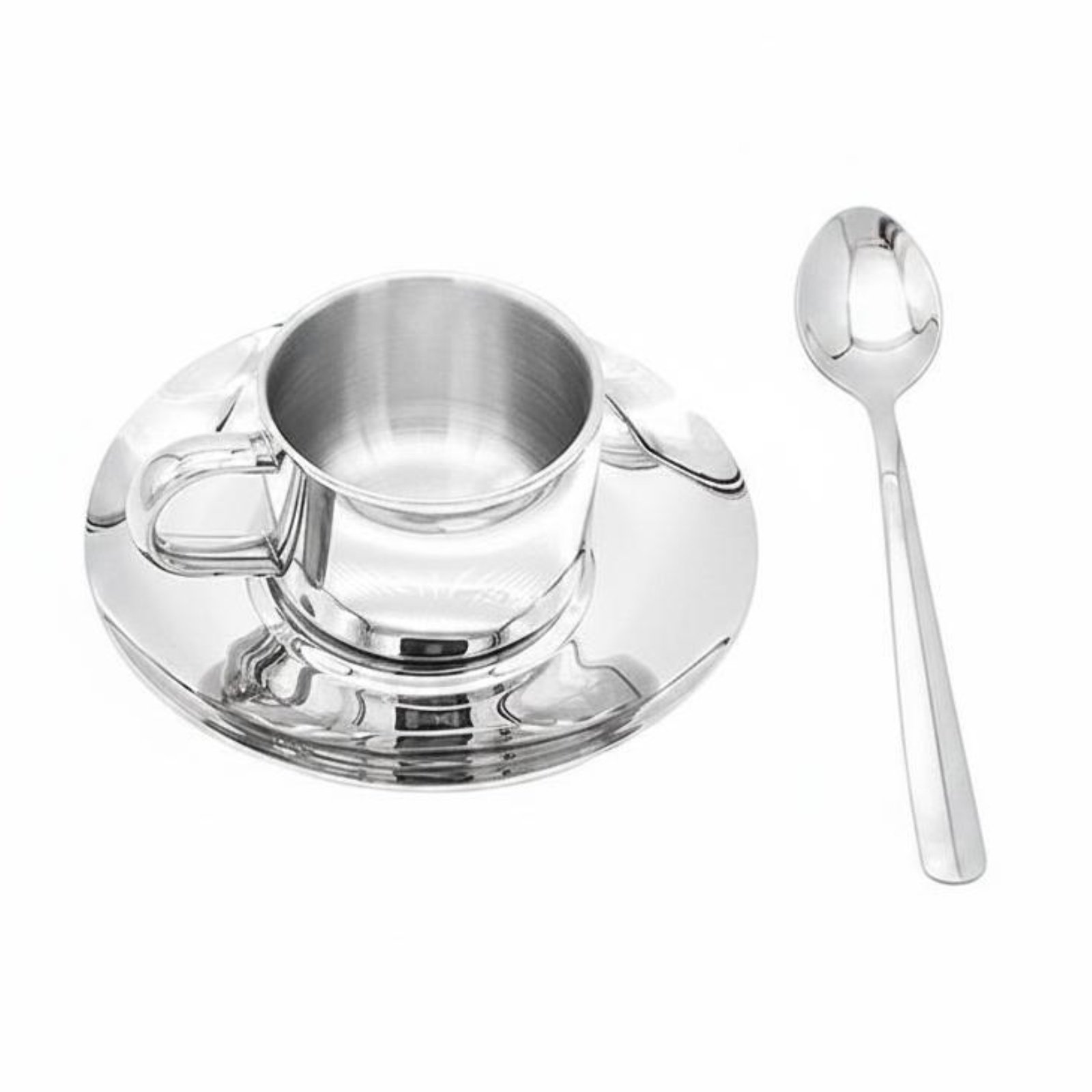 Stainless Steel Coffee Cup Set