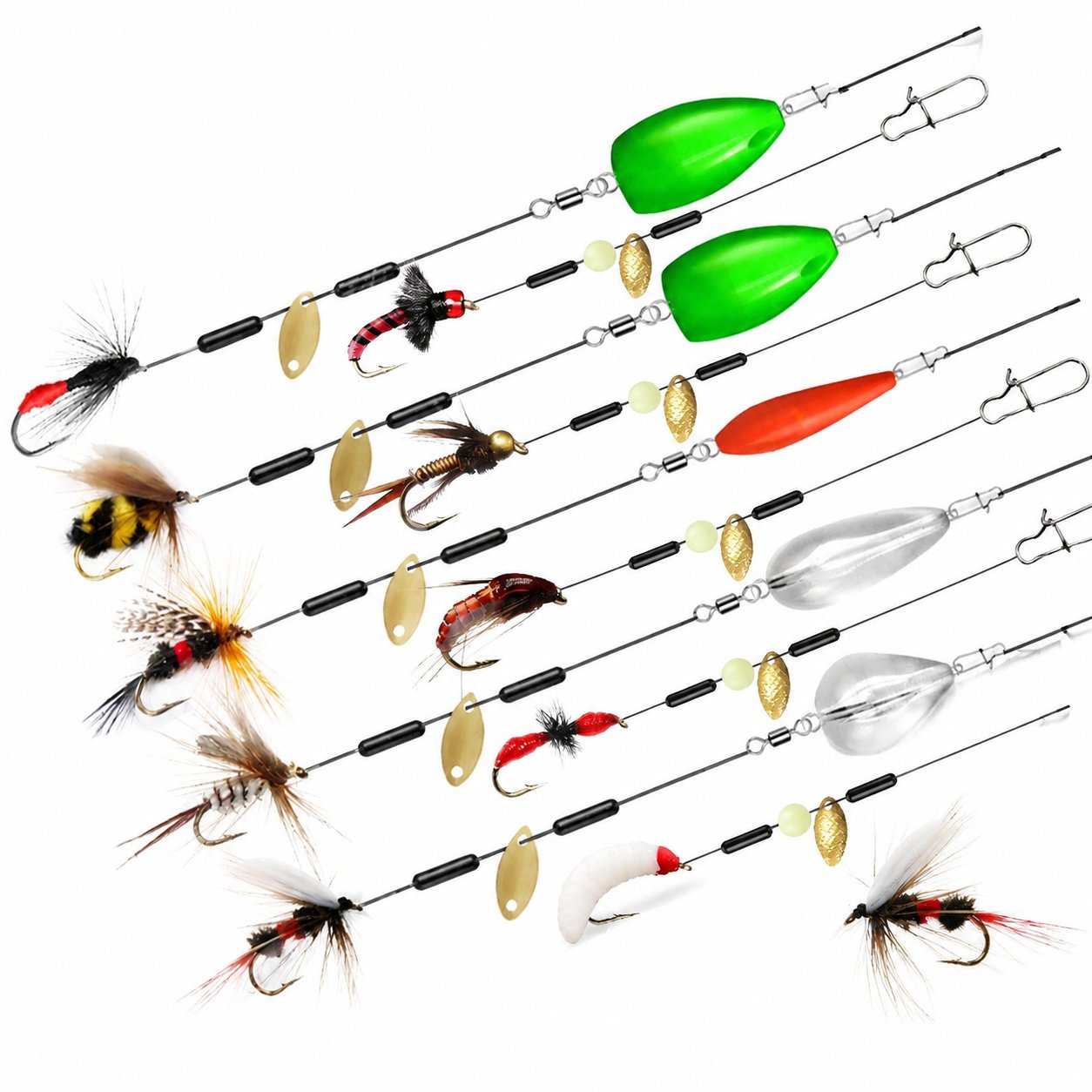 Nano Worm Hook Lure Set