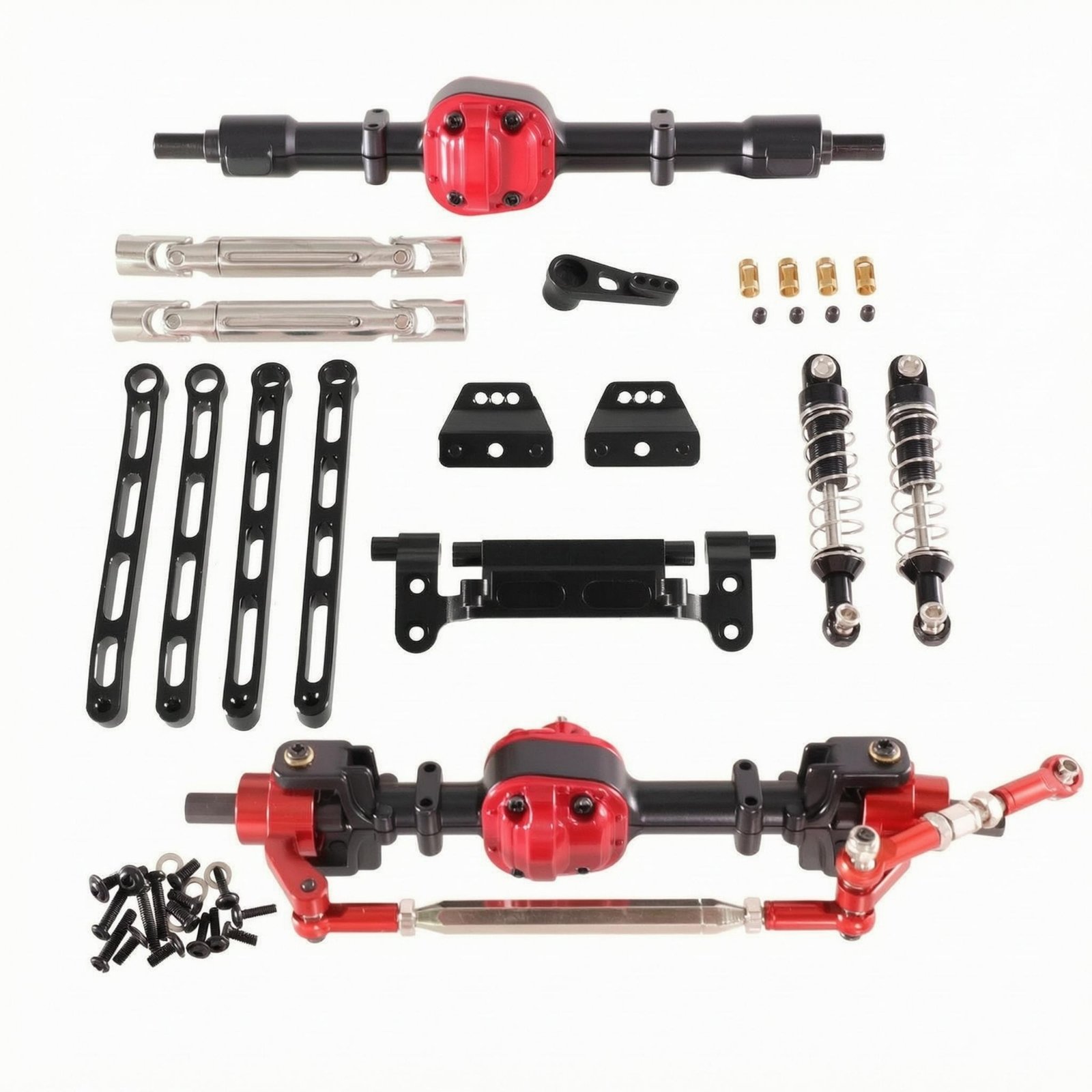 Anodized Aluminum Axle Assembly