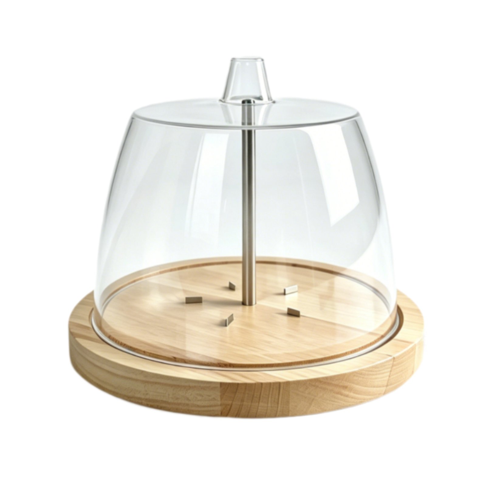Cheese Curler with Wooden Base
