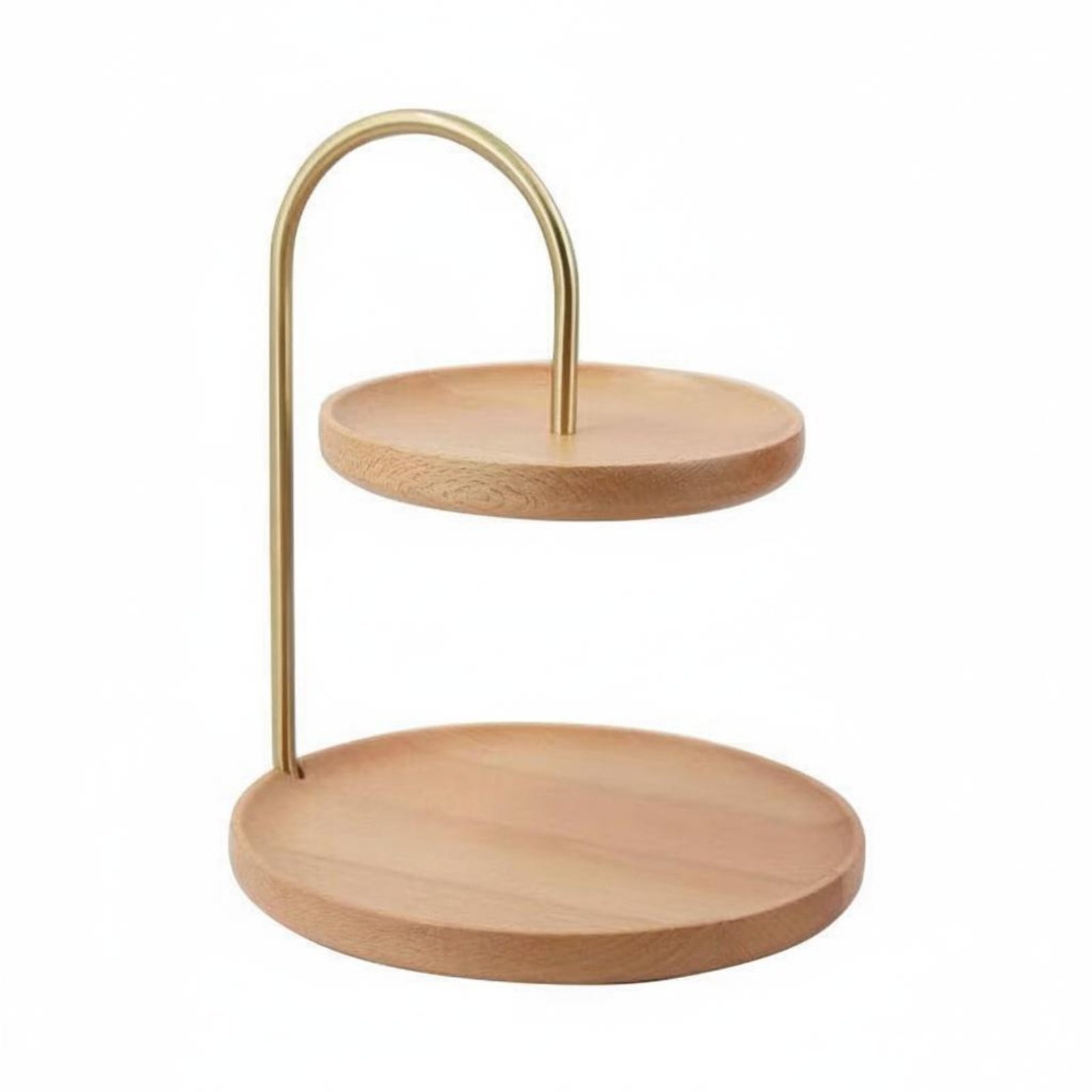 Wooden Tiered Serving Tray