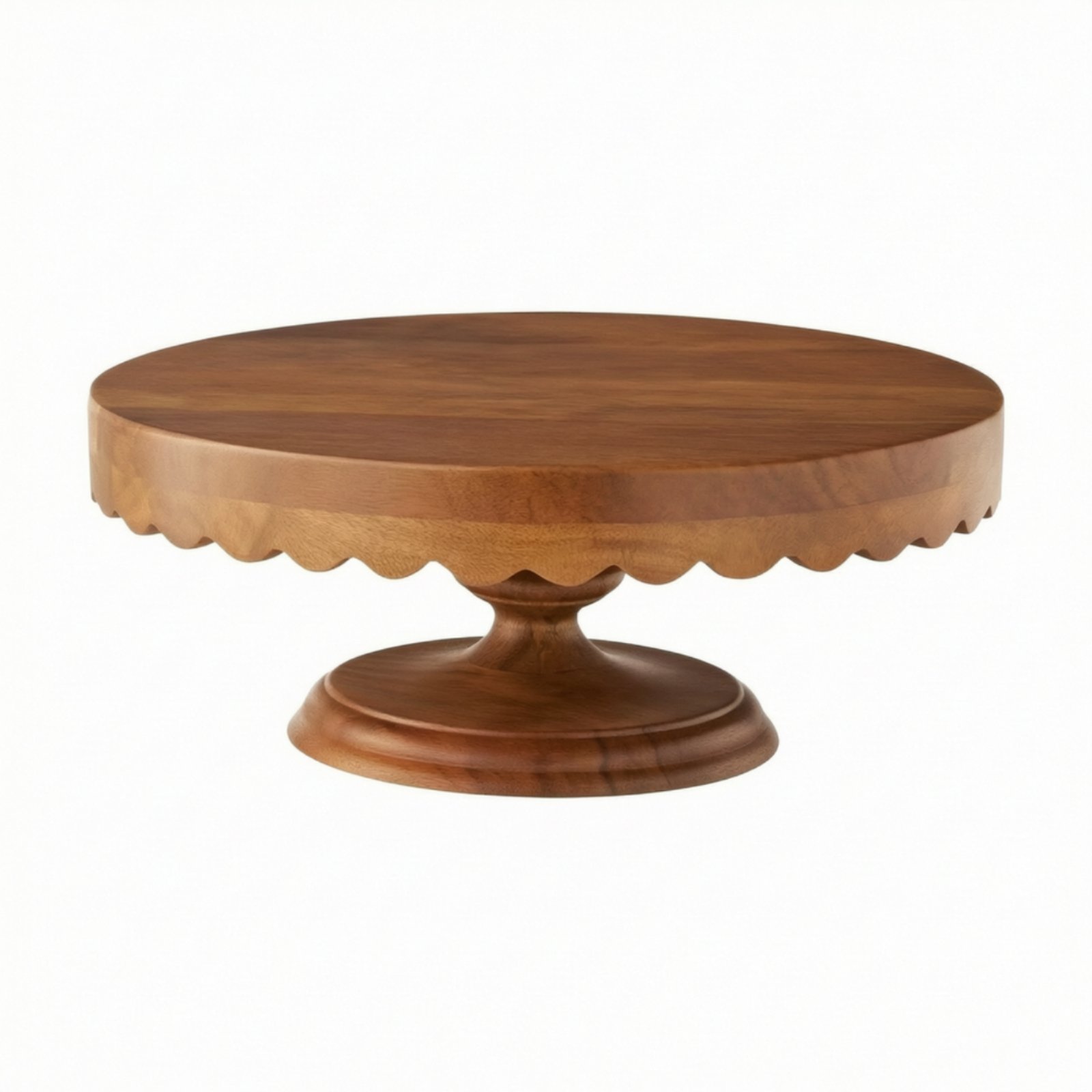 Cake Stand Round Wood