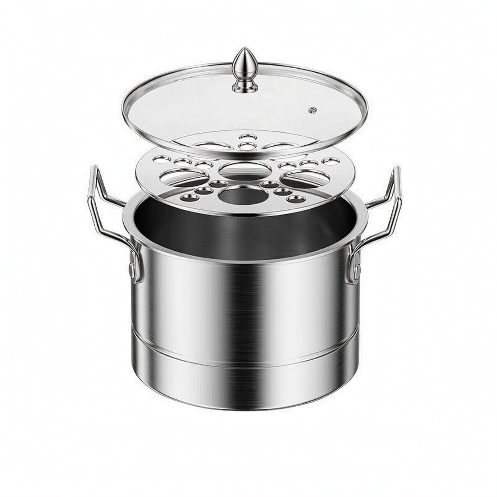 Stainless Steel Steaming Pot