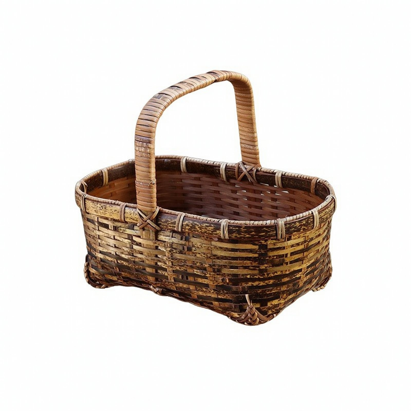 Bamboo Fruit Tray with Handle