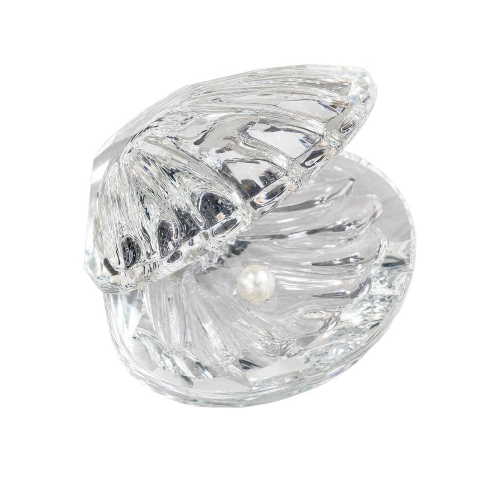 Glass Clam Shell Ornament
