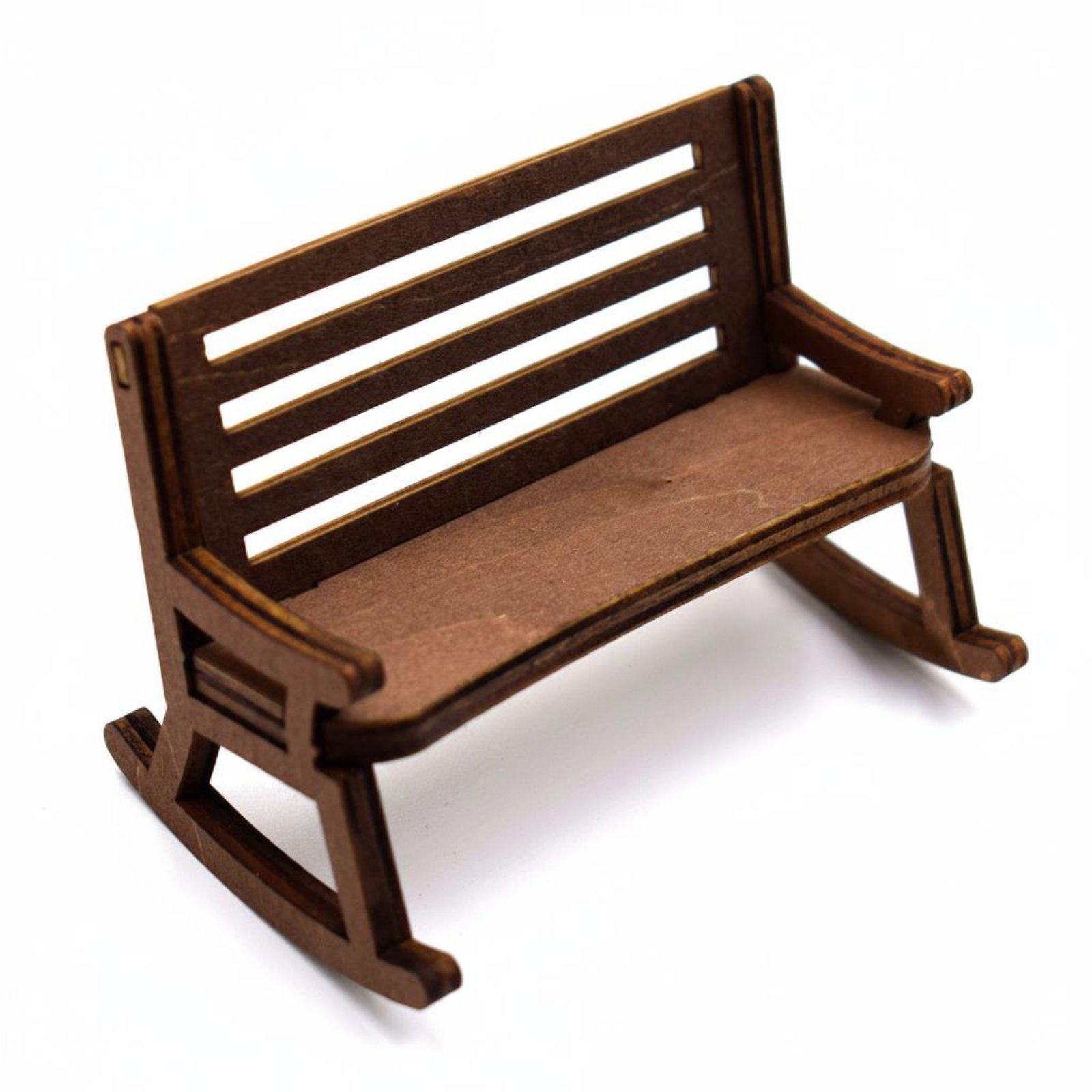 Rustic Wooden Dollhouse Furniture