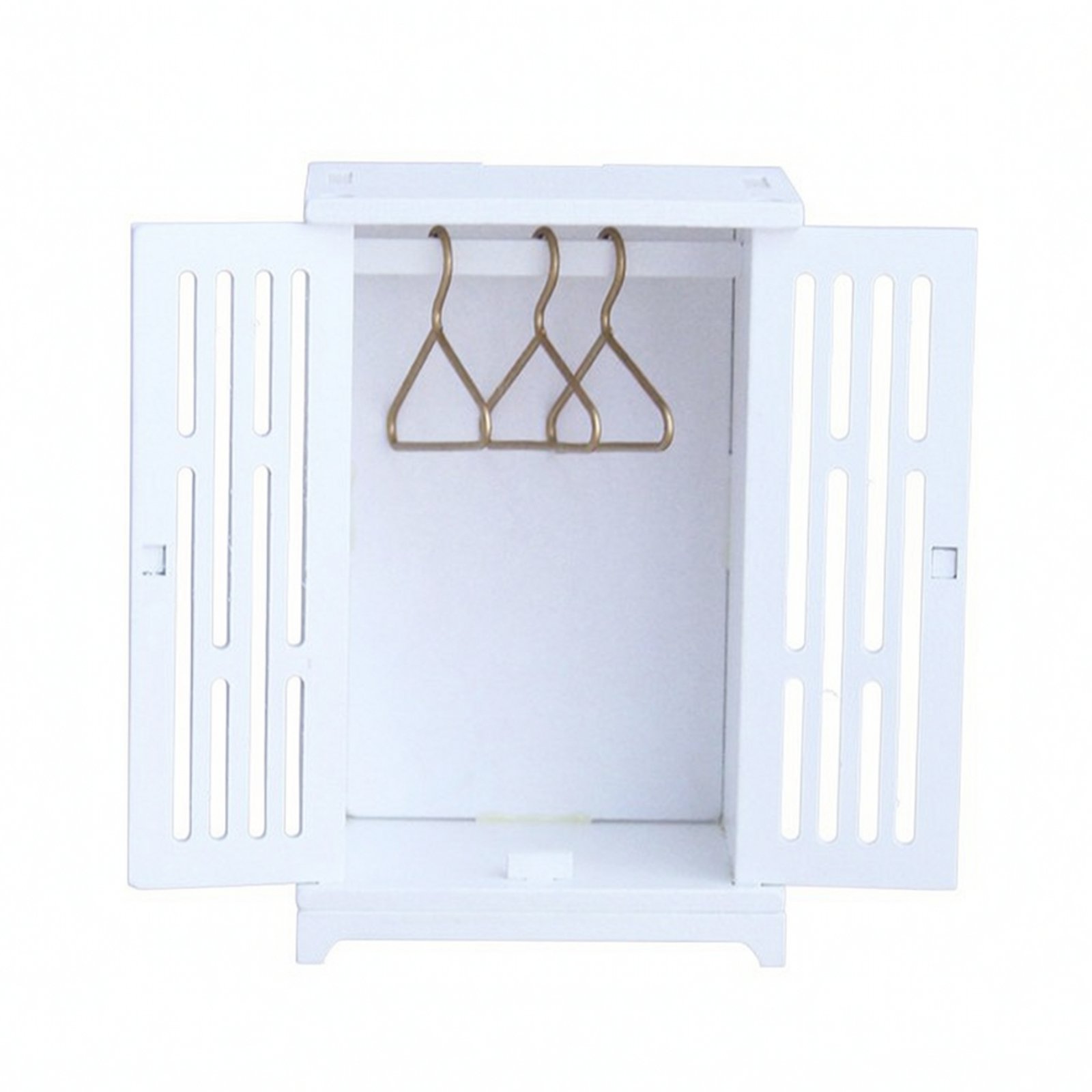 Miniature Wooden Wardrobe