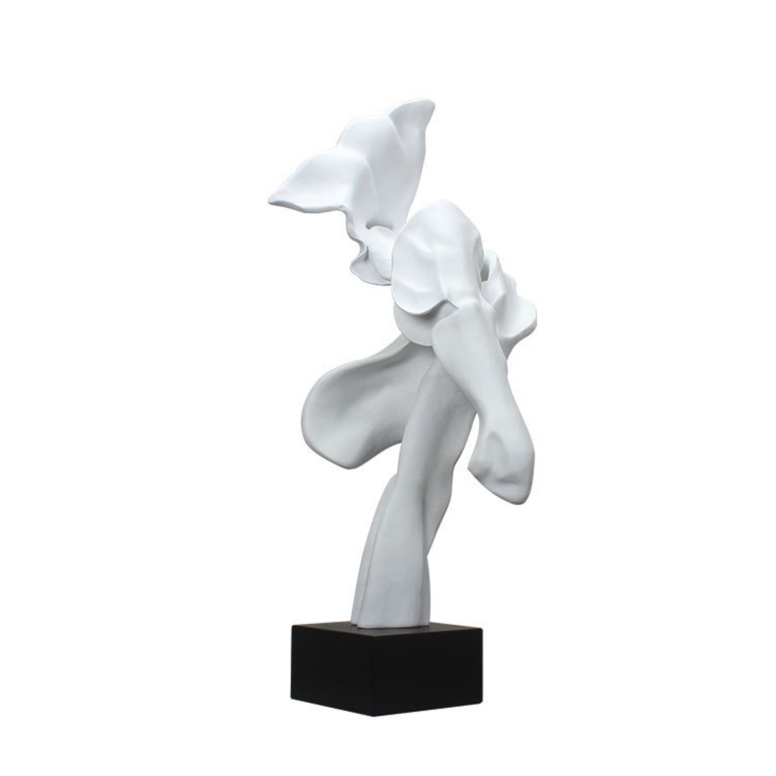 Matte Abstract Figure Sculpture