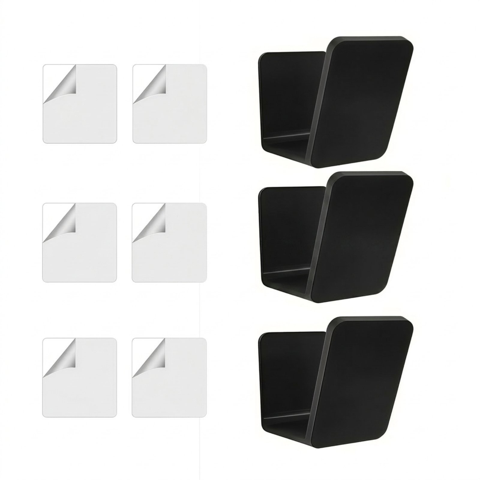 3-Piece Baseball Glove Wall Mount