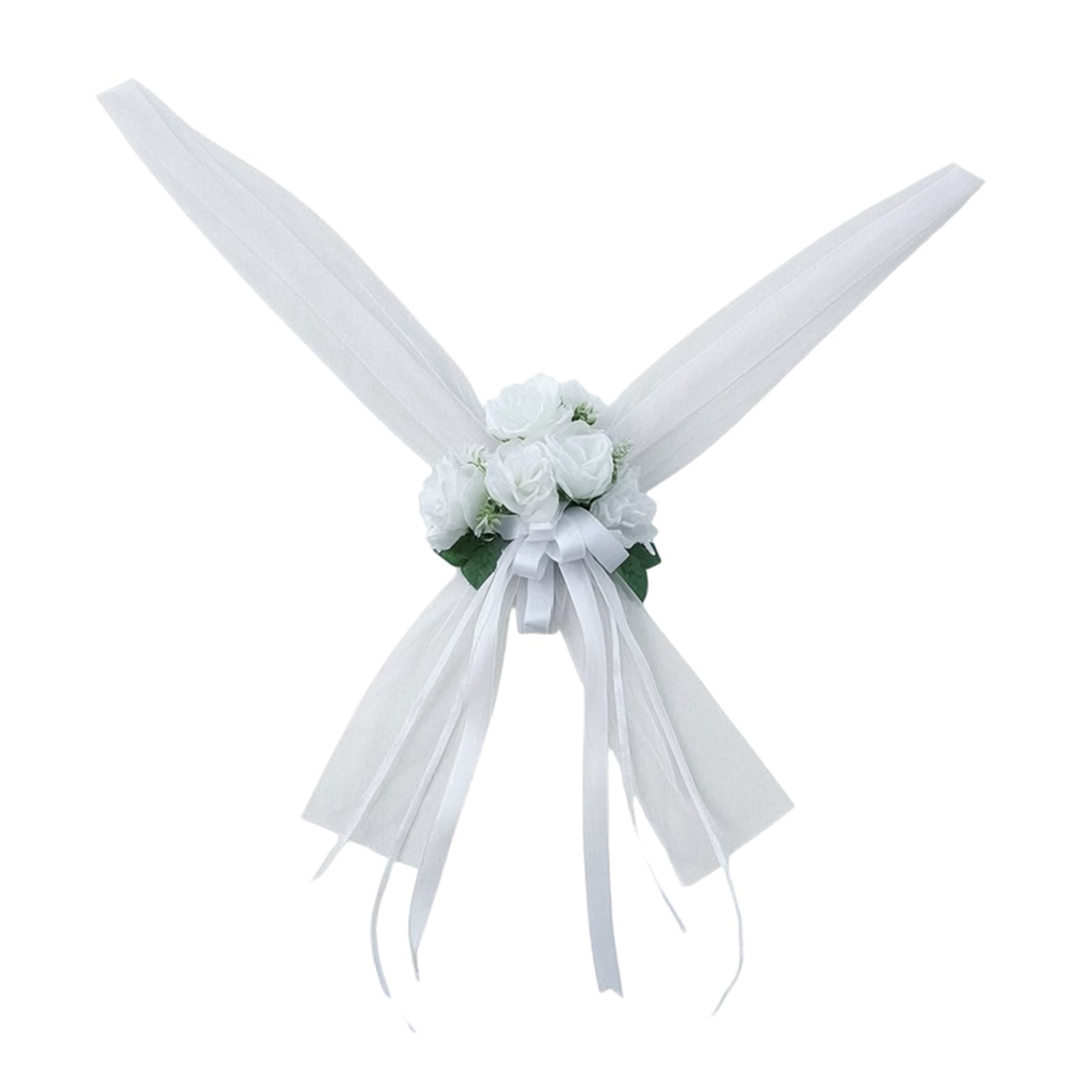 Wedding Car Tulle Decoration