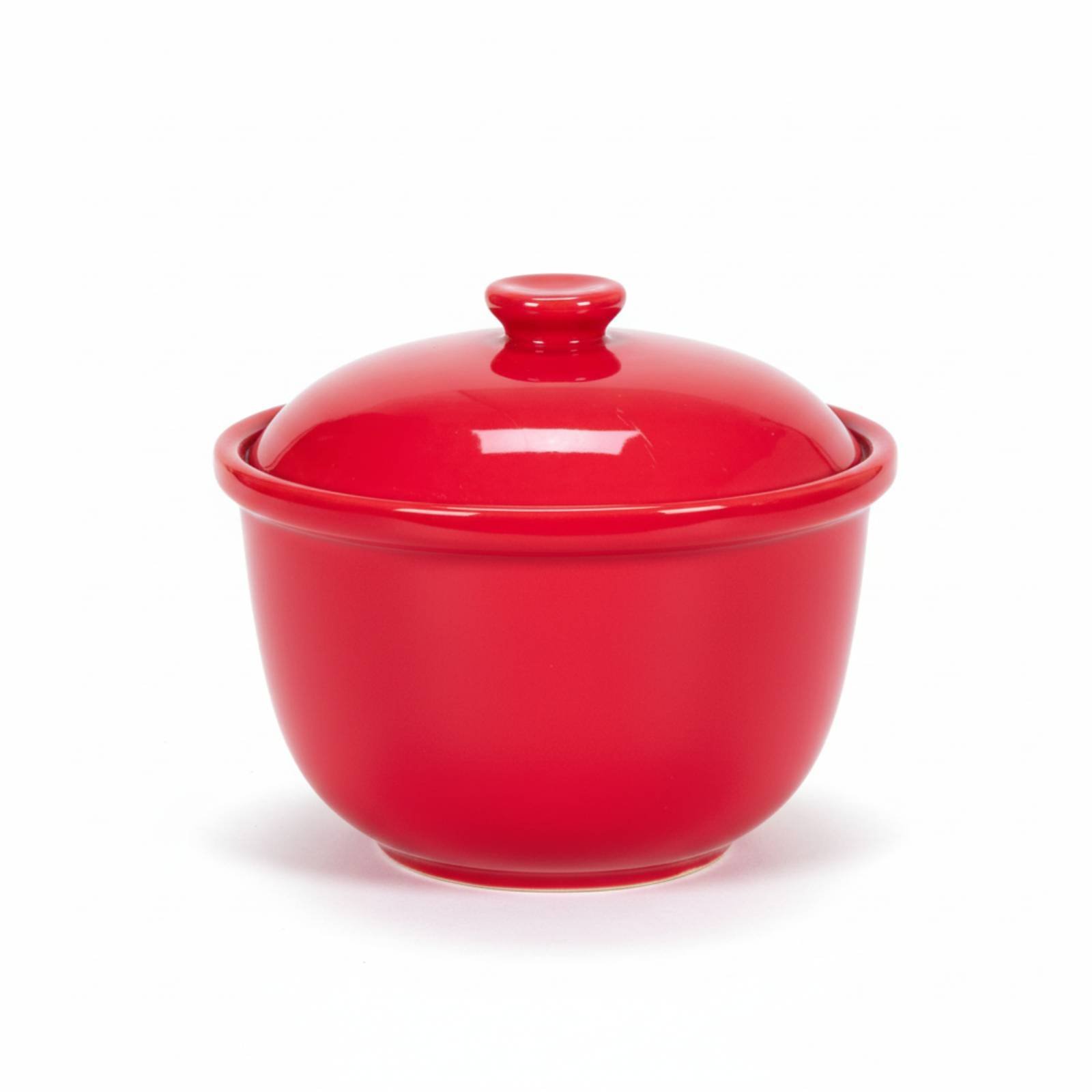 Red Ceramic Dinnerware Set – Stew Pot