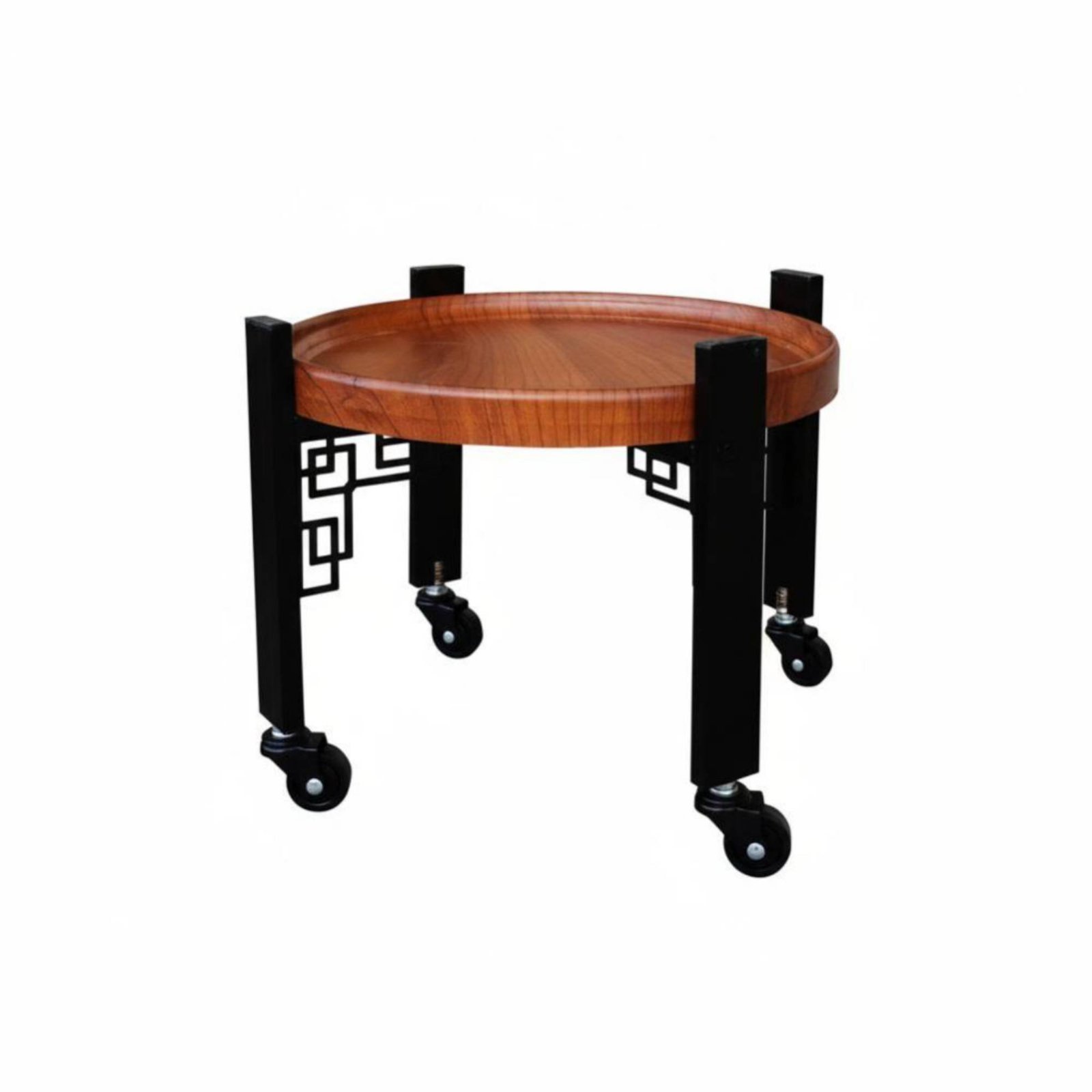 Wheeled Plant Stand – 28cm, Black Frame