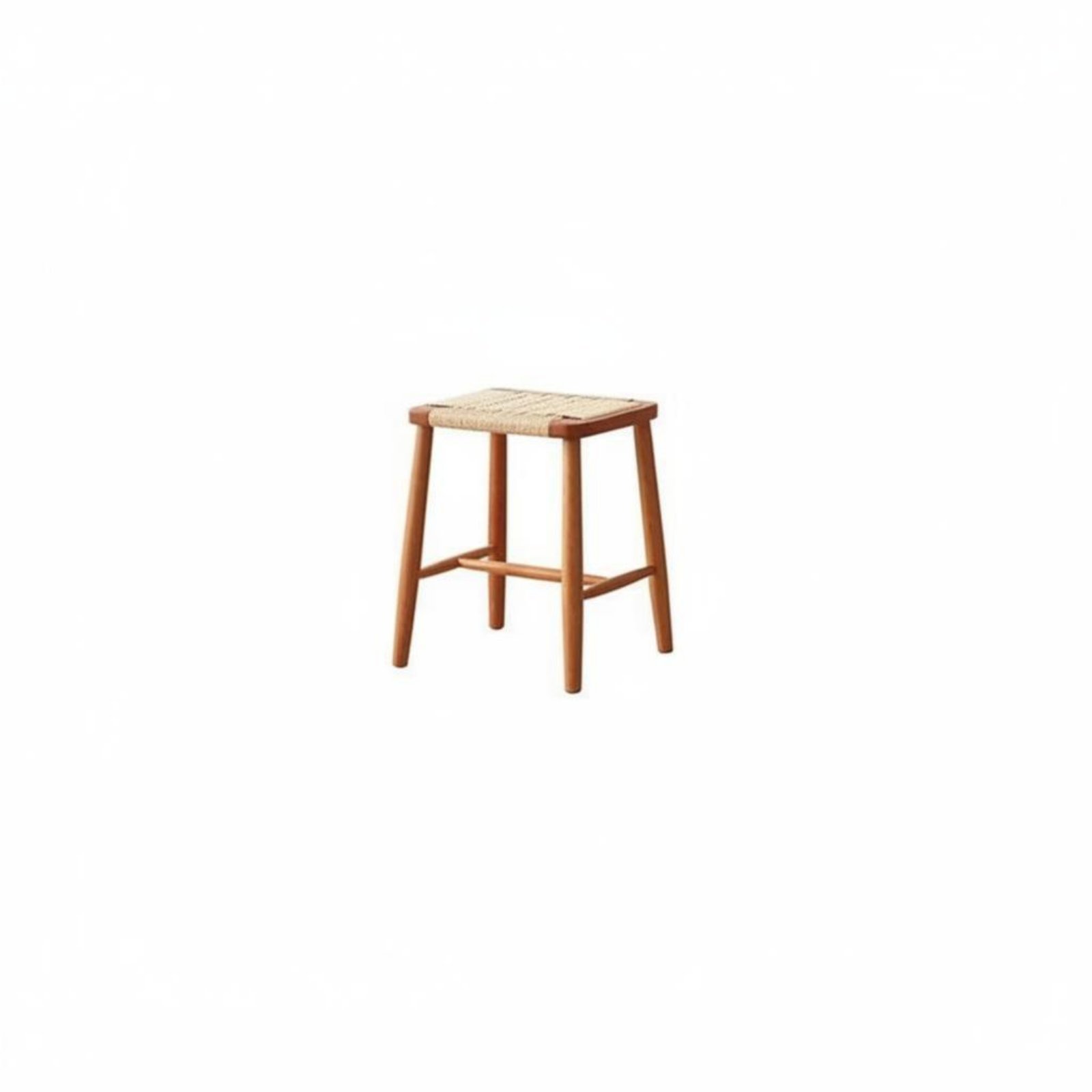Backless Woven Counter Stool