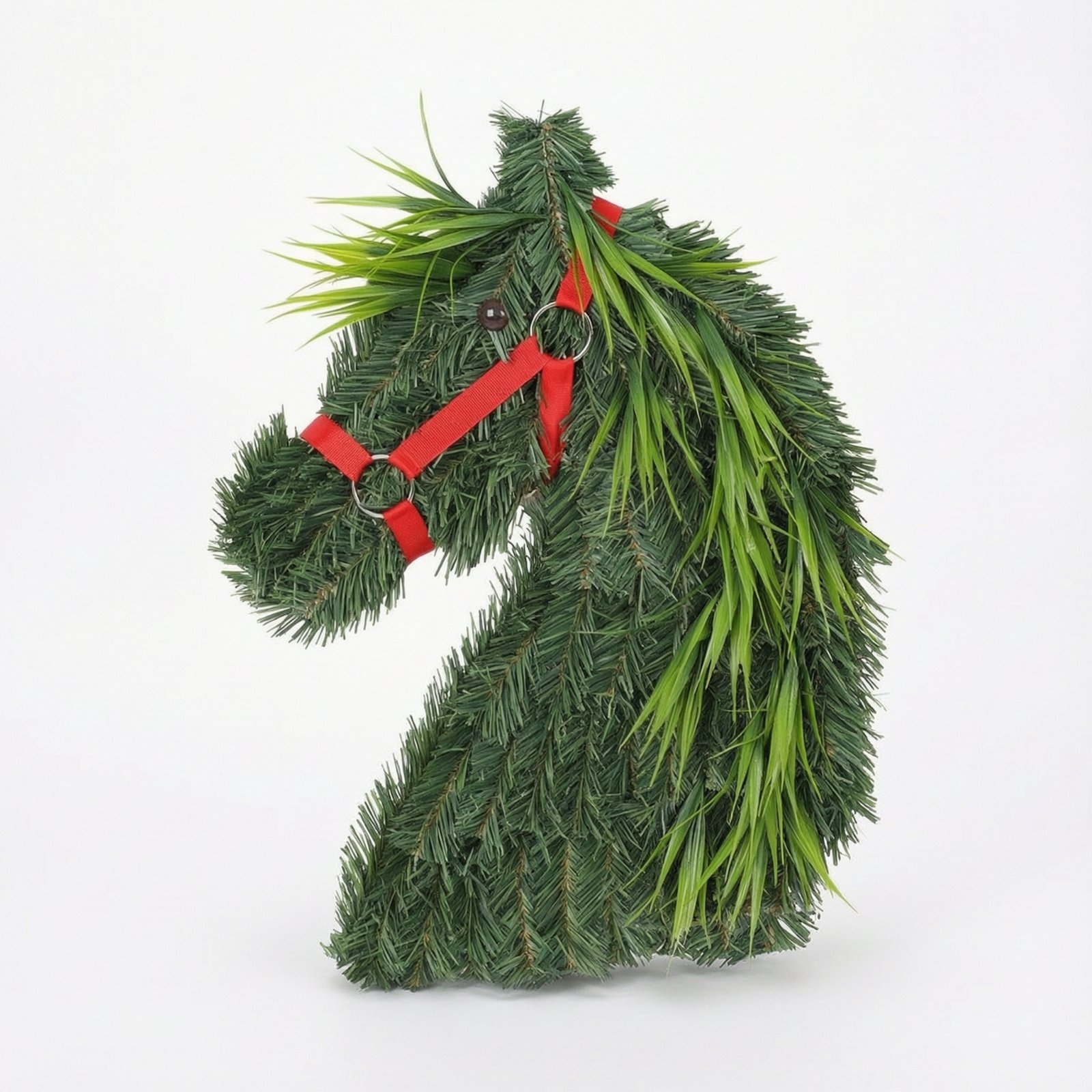 Artificial Horse Head Wreath