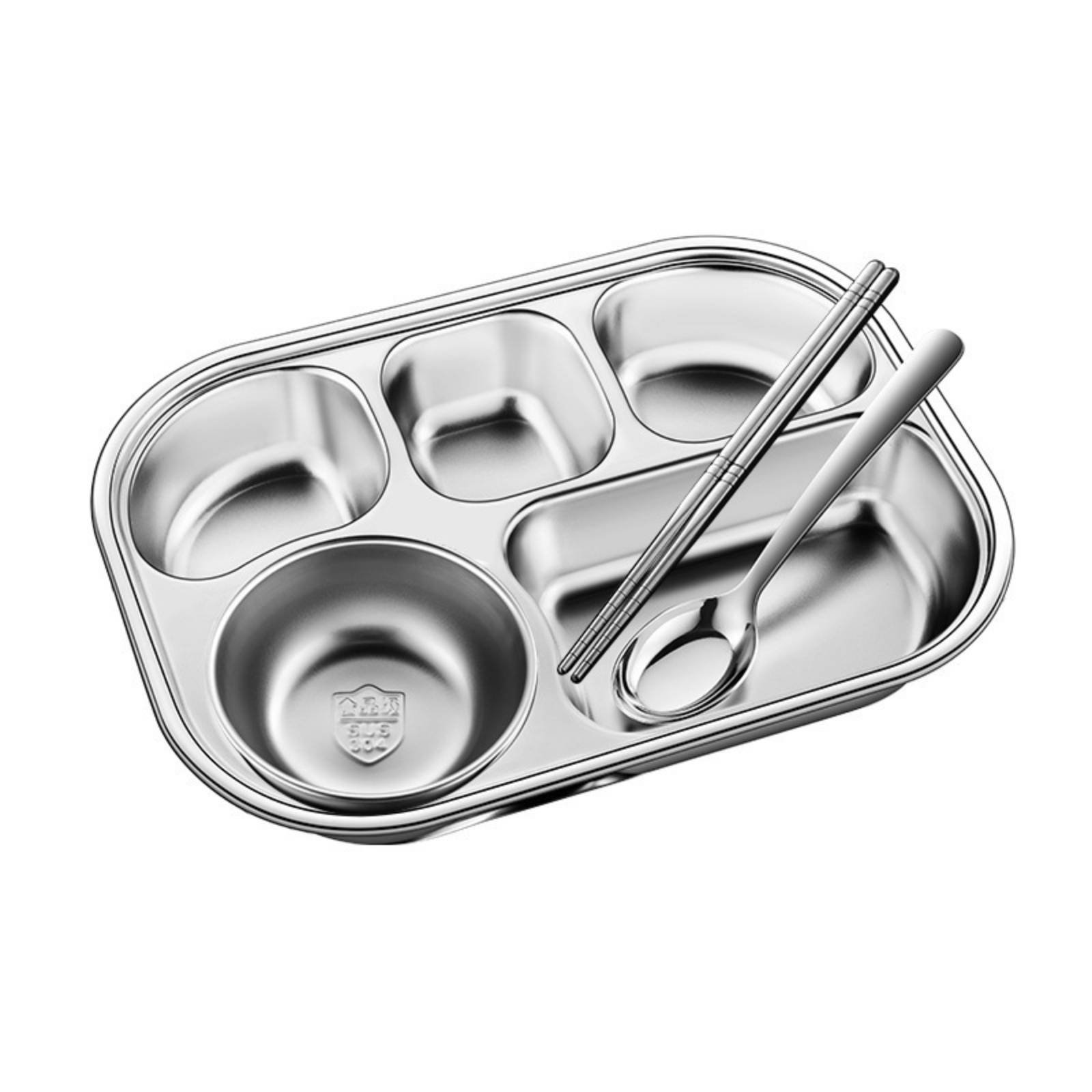 Stainless Steel Tray with Bowl
