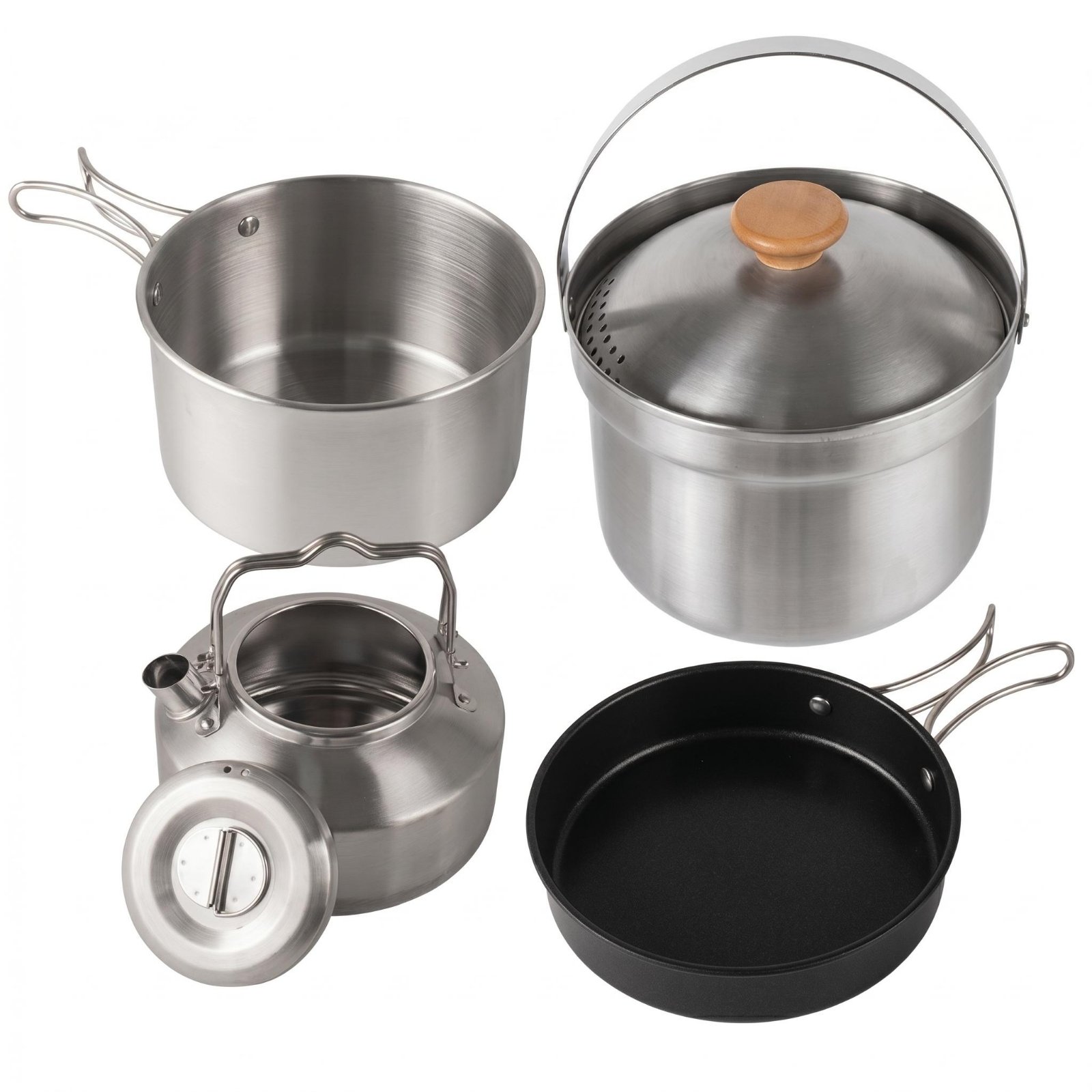 4-Piece Camping Cookware Set