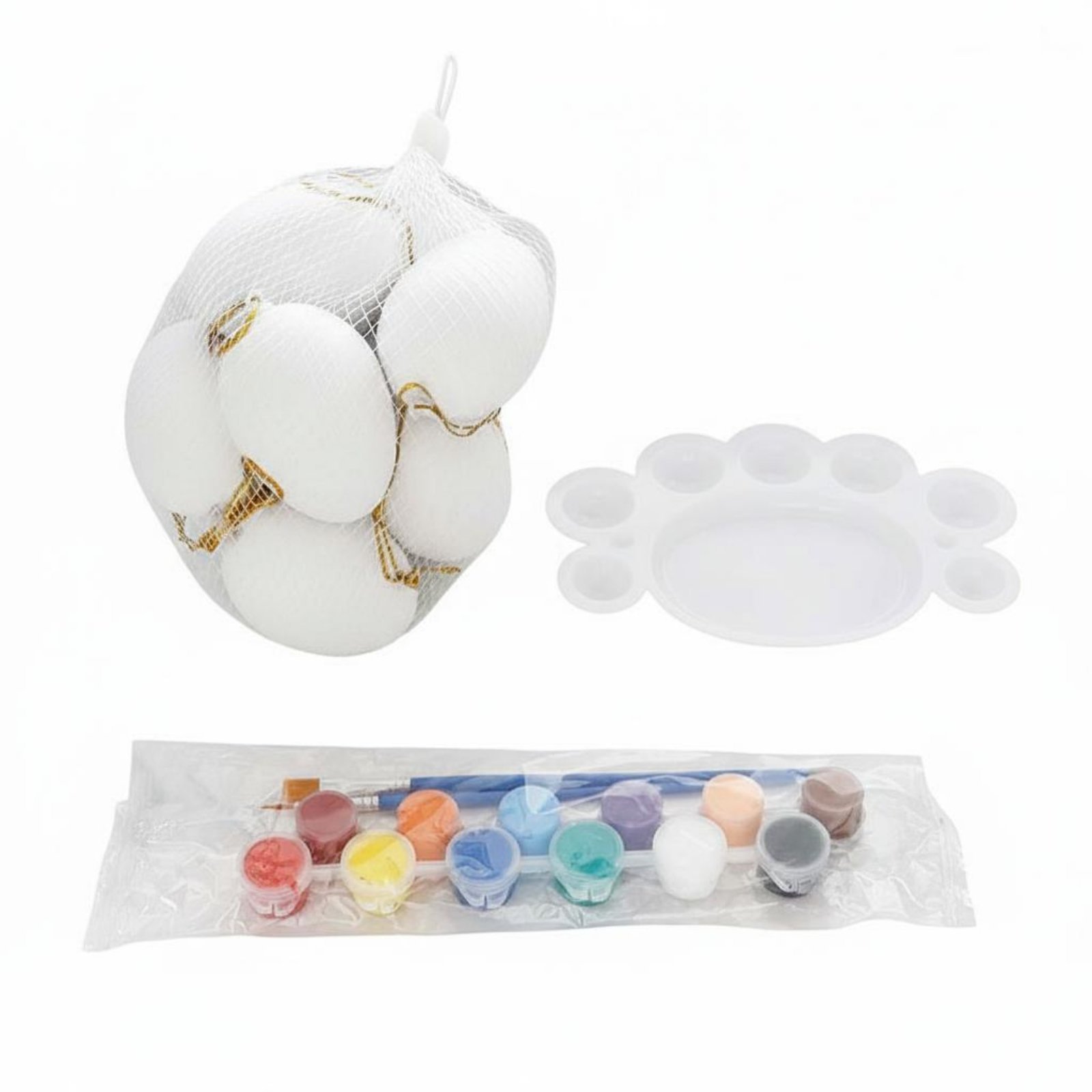 Painting Eggs Smooth Surface
