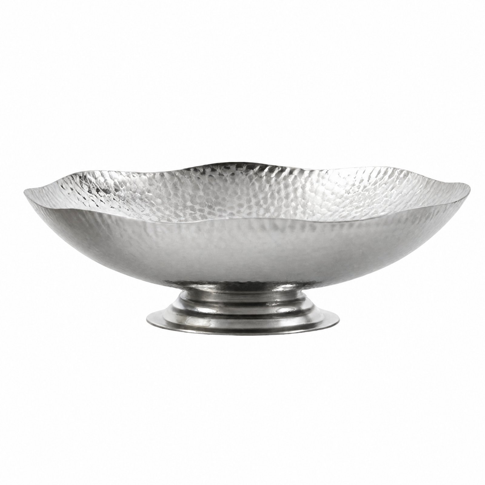 Stainless Steel Pedestal Tray – Silver