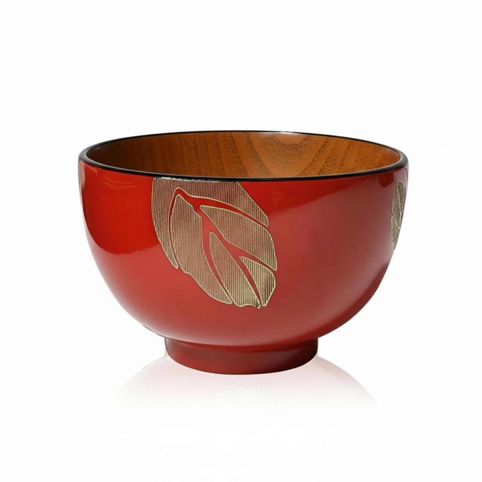 Hand-Painted Wooden Bowl