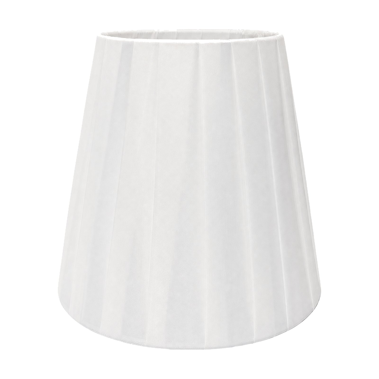 Pleated Lampshade with Attach-On Bulb Opening