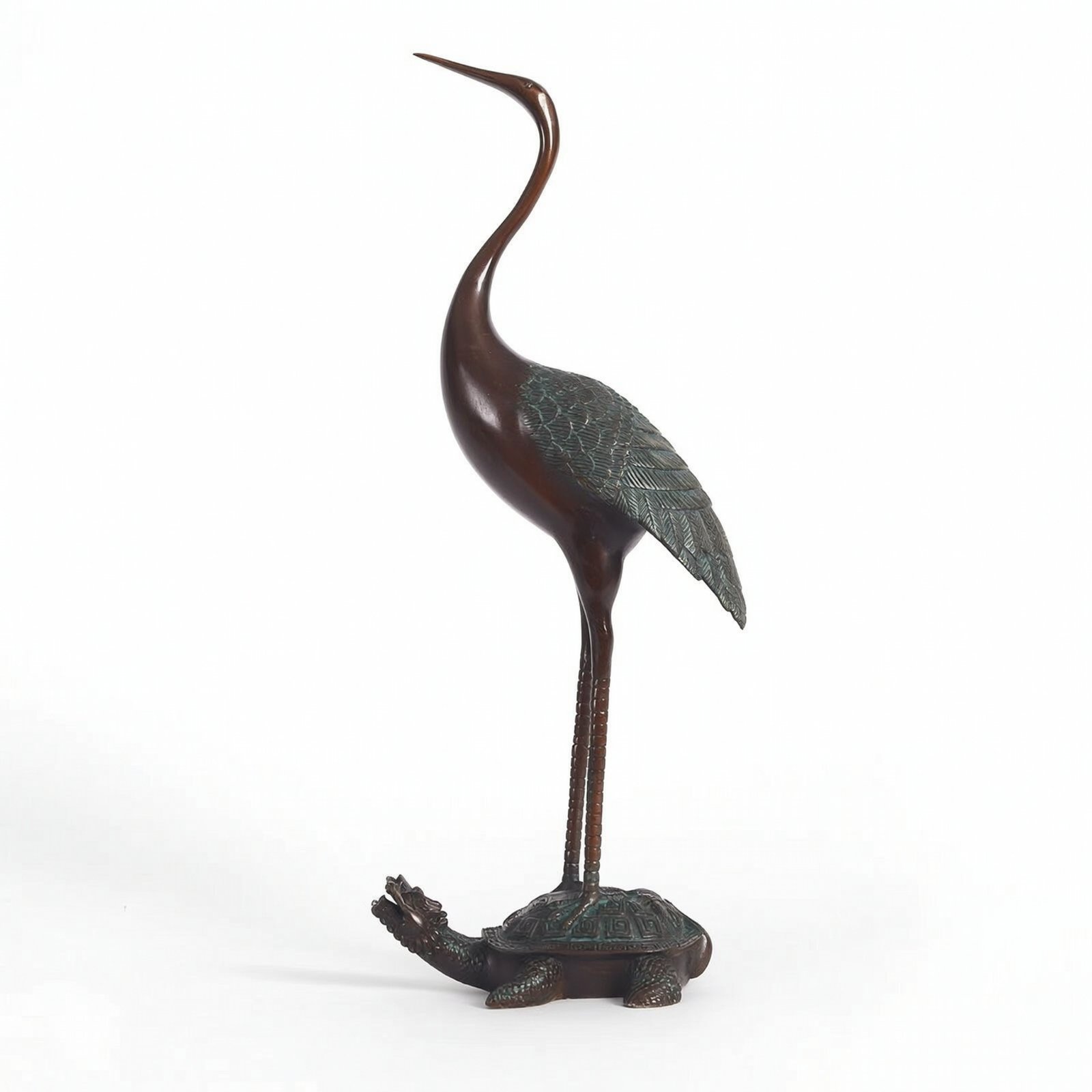 Crane Turtle Statue