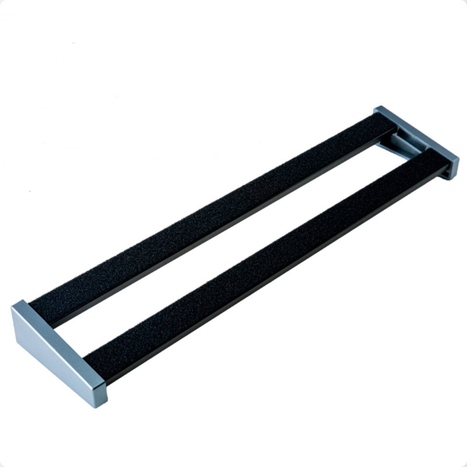 Aluminum Guitar Pedalboard – Silver Gray