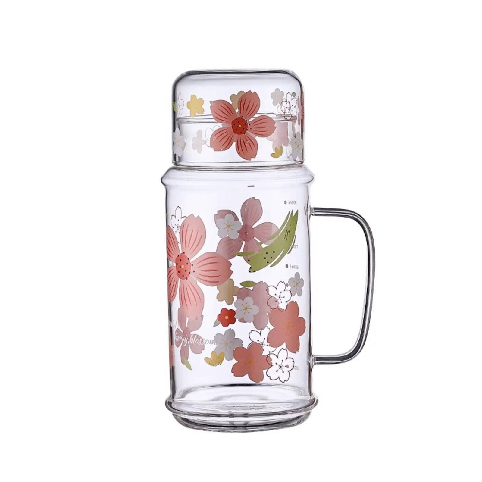 Glass Bedside Water Carafe