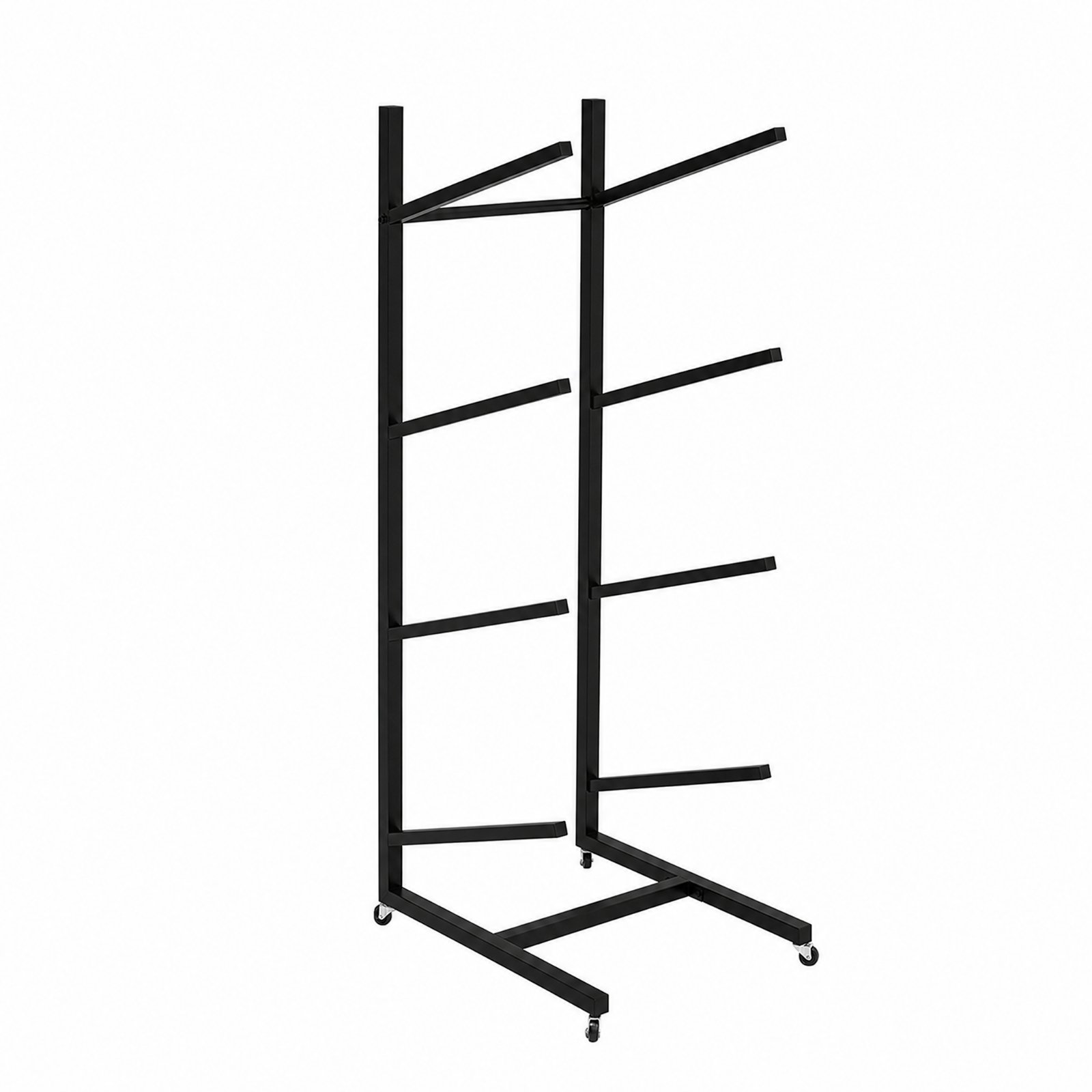 Wheeled Exercise Ball Rack
