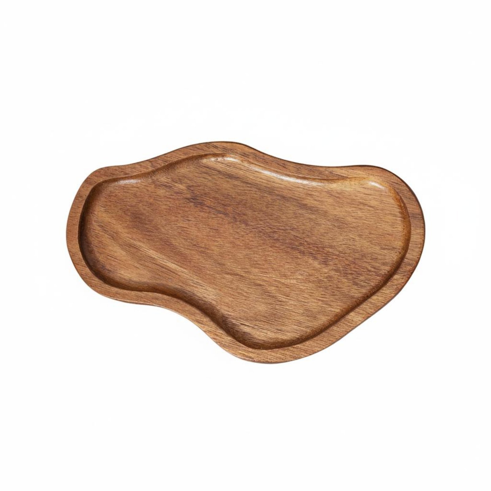 Acacia Wood Dessert Plate