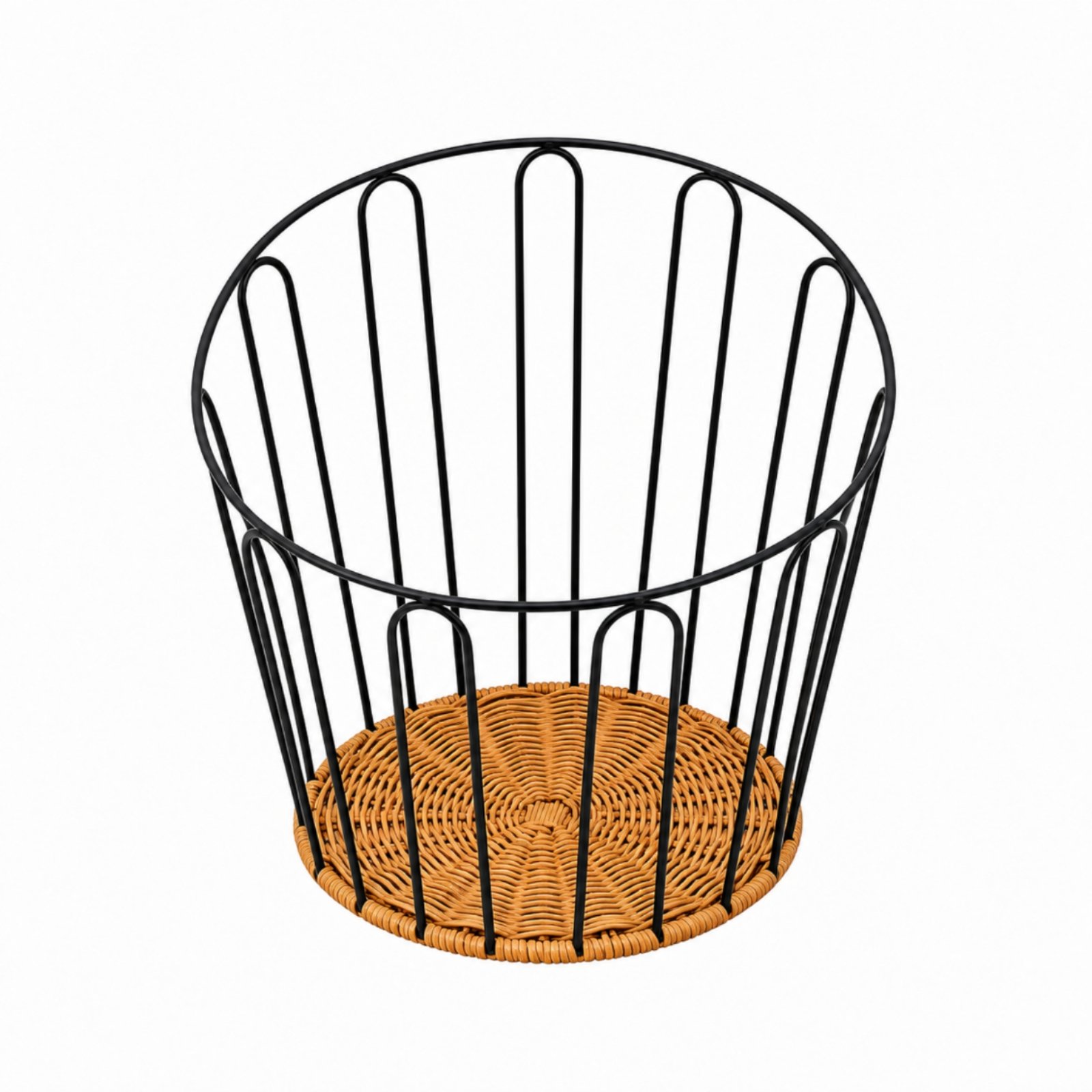 Woven Bread Basket Metal Frame