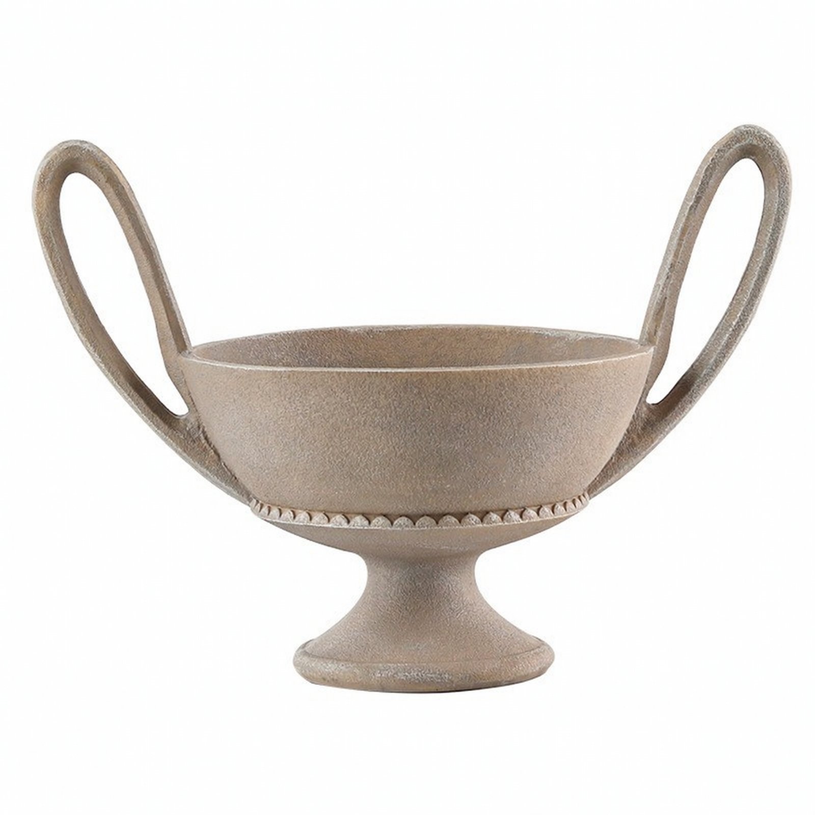 Pedestal Bowl with Loop Handles