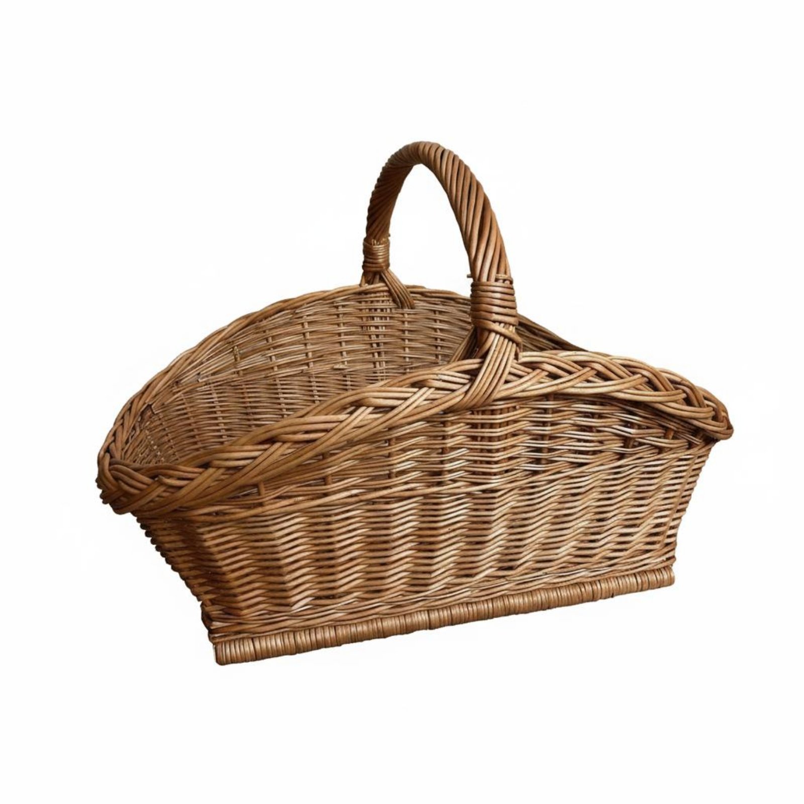 Oval Wicker Basket – Vintage