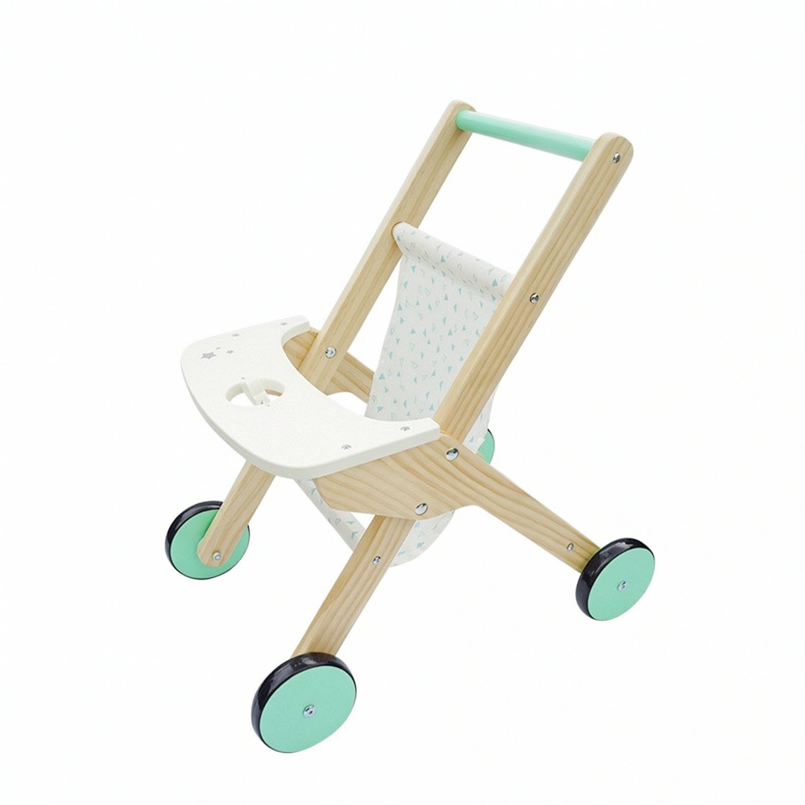 Wooden Toy Pushchair