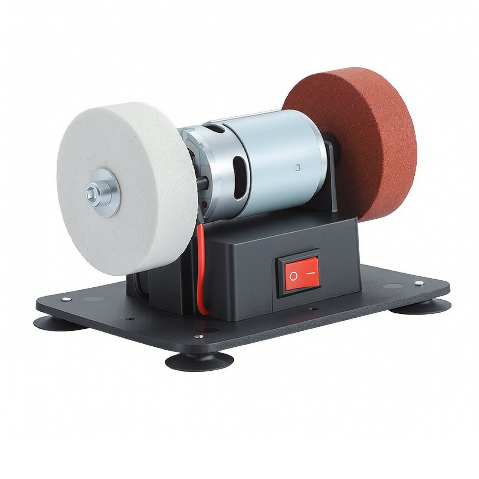 Electric Bench with Twin Wheels Stable Non-Slip Feet