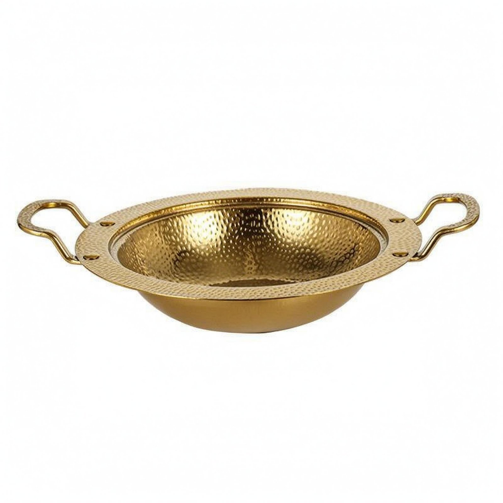 Stainless Steel Serving Pot – Gold, 20cm