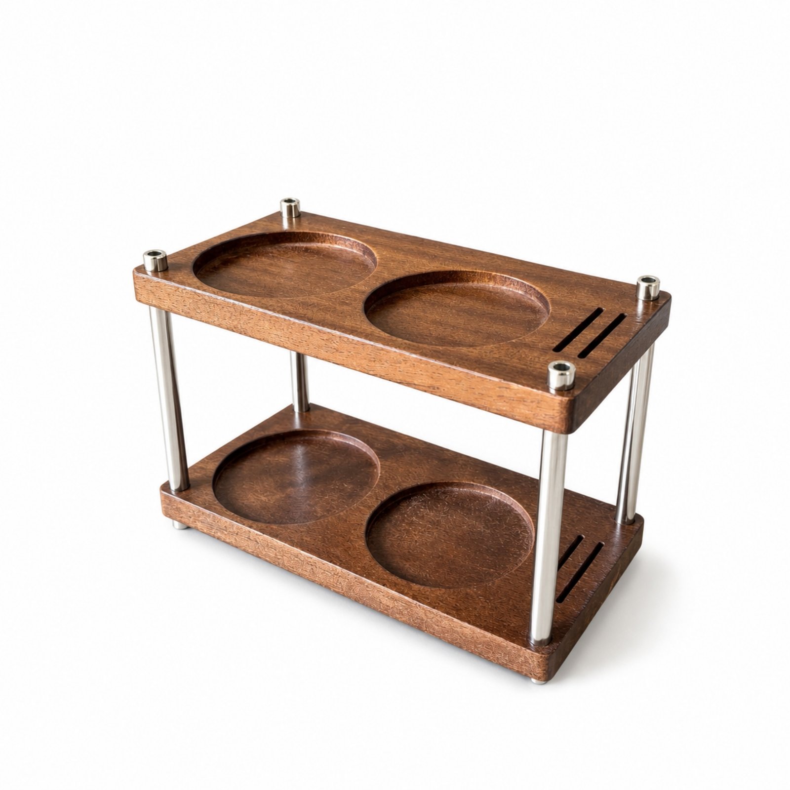 Two-Tier Coffee Tamper Station