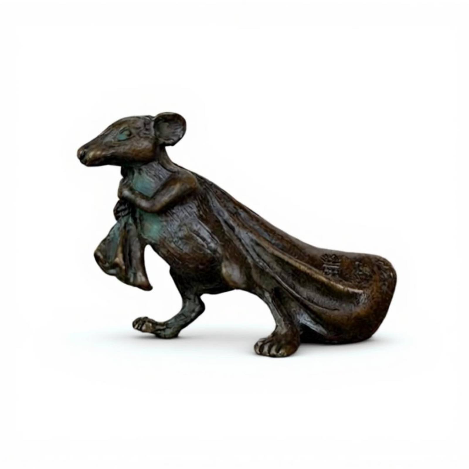 Vintage Alloy Tea Pet Figurine