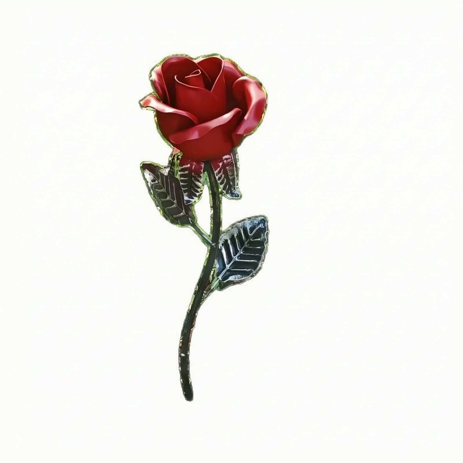 Metal Rose Garden Ornament