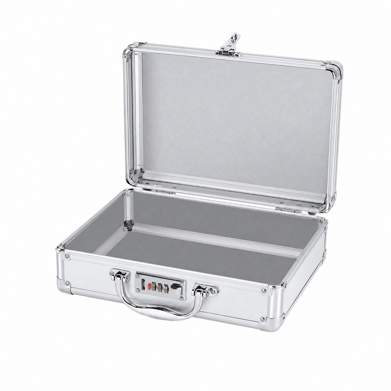 Aluminum Alloy Tool Case – Lock Empty
