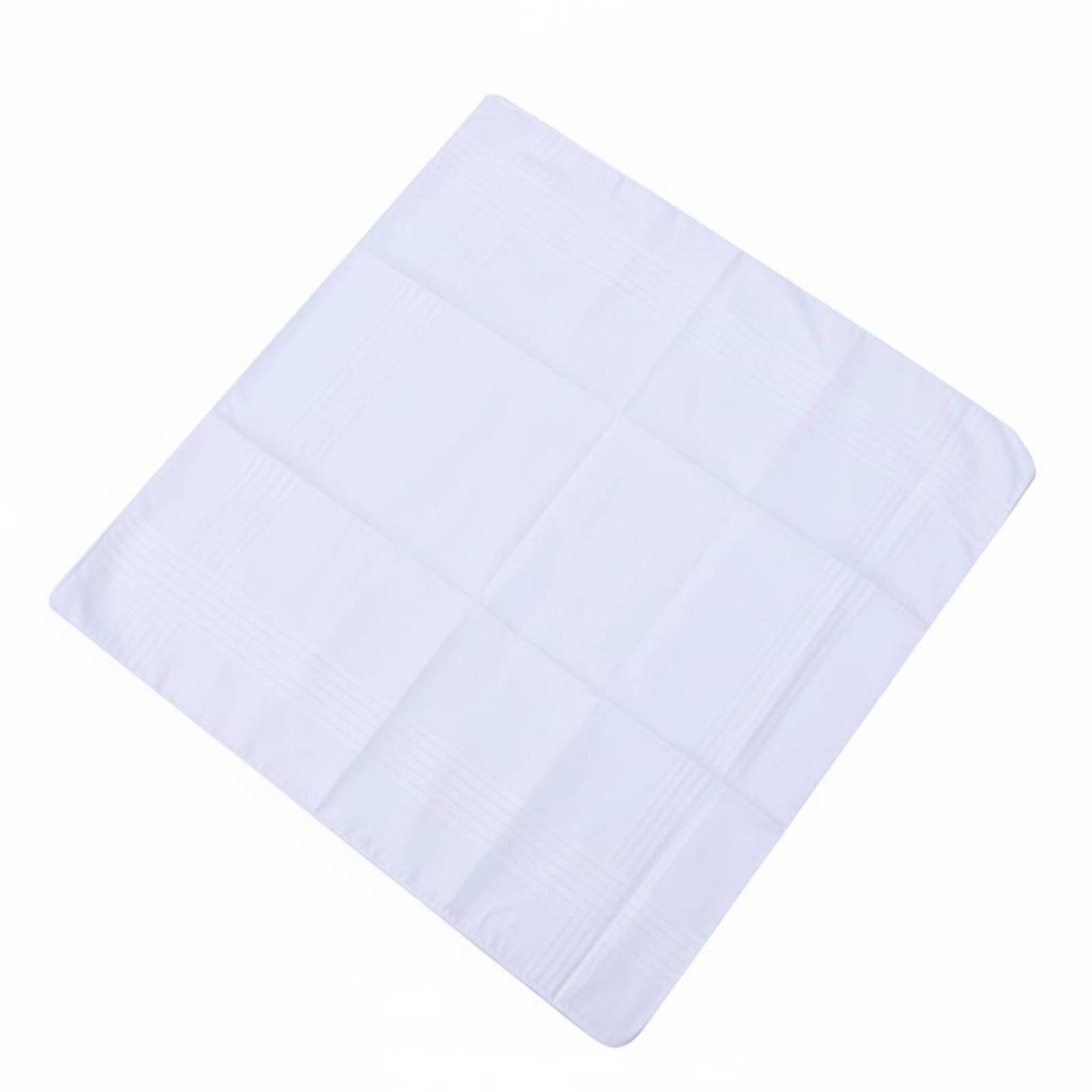 6-Piece Blank DIY Handkerchief