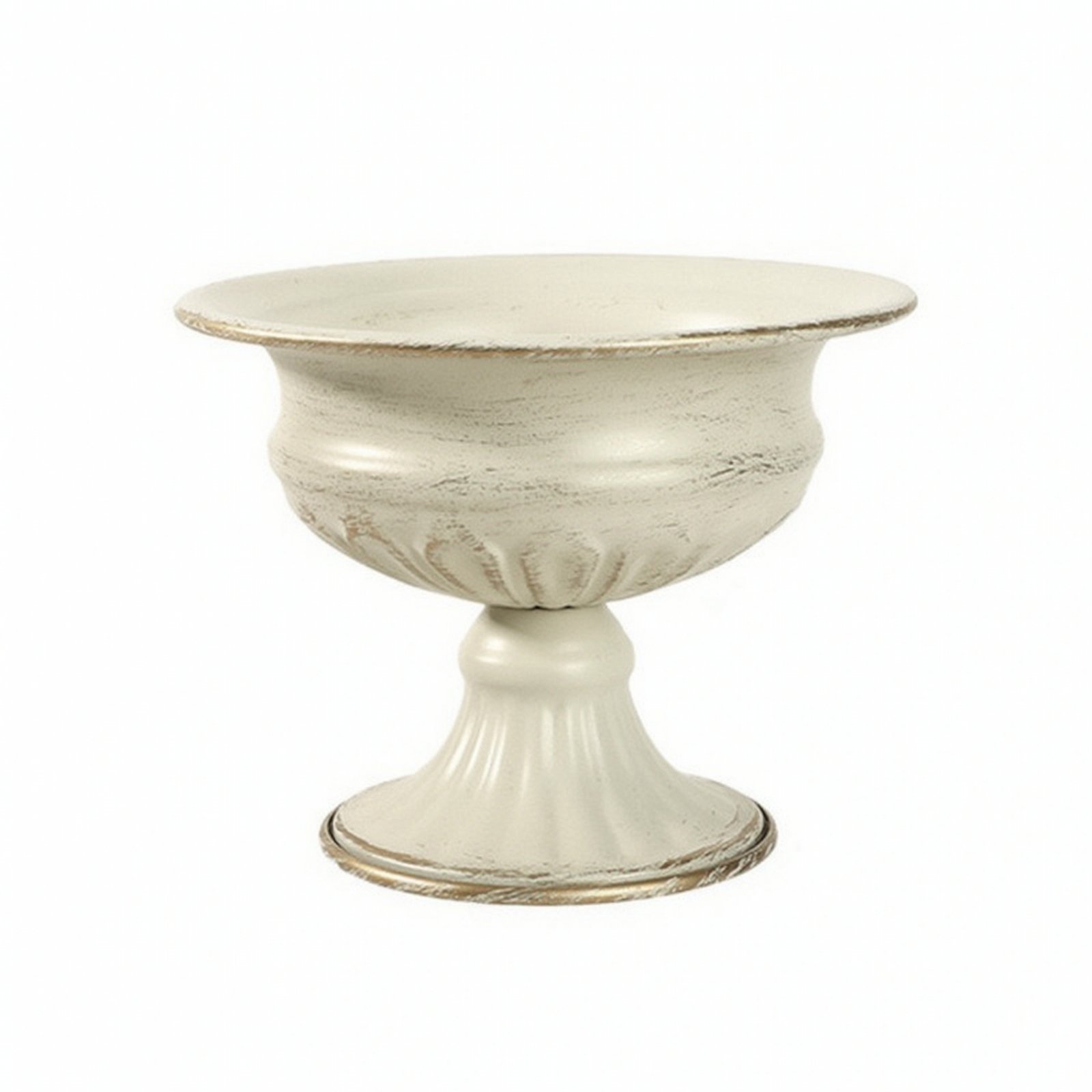 Fluted Pedestal Vase