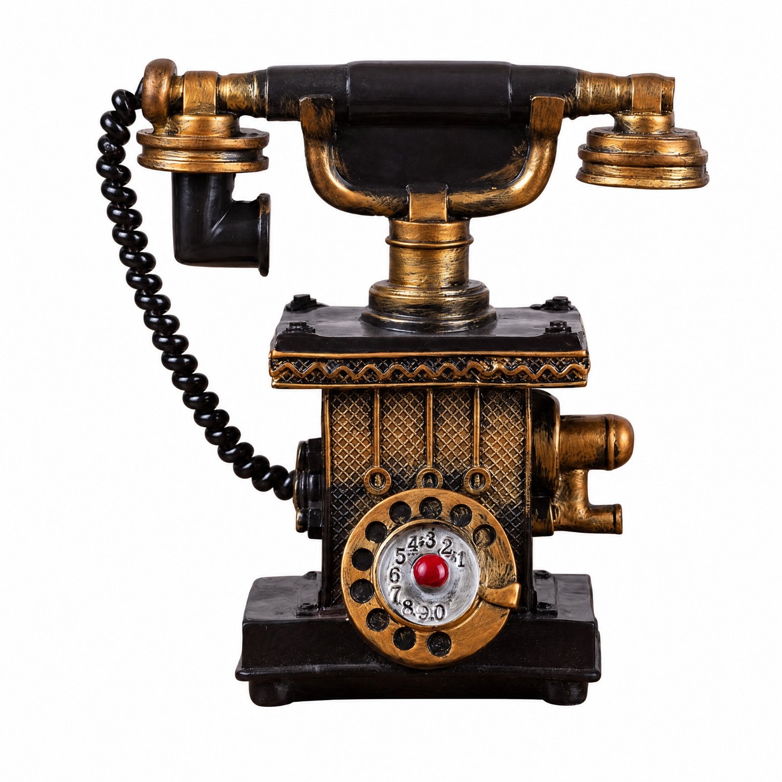 Vintage Rotary Telephone Figurine