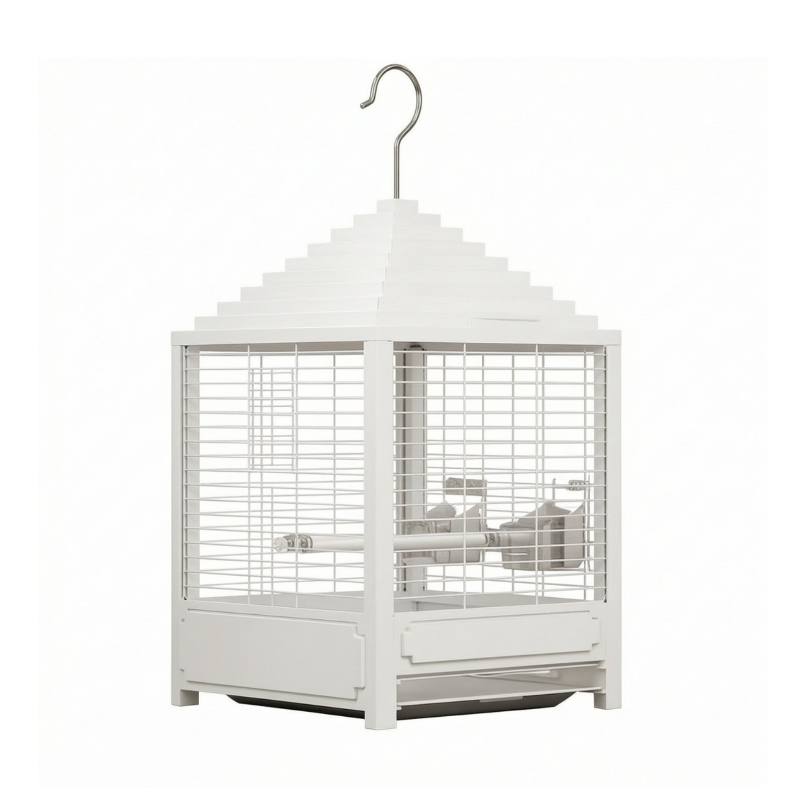 Bird Cage with Pull-Out Tray