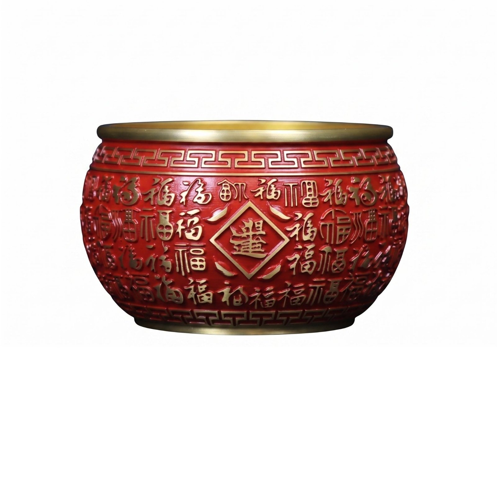 Metal Bowl Ornament