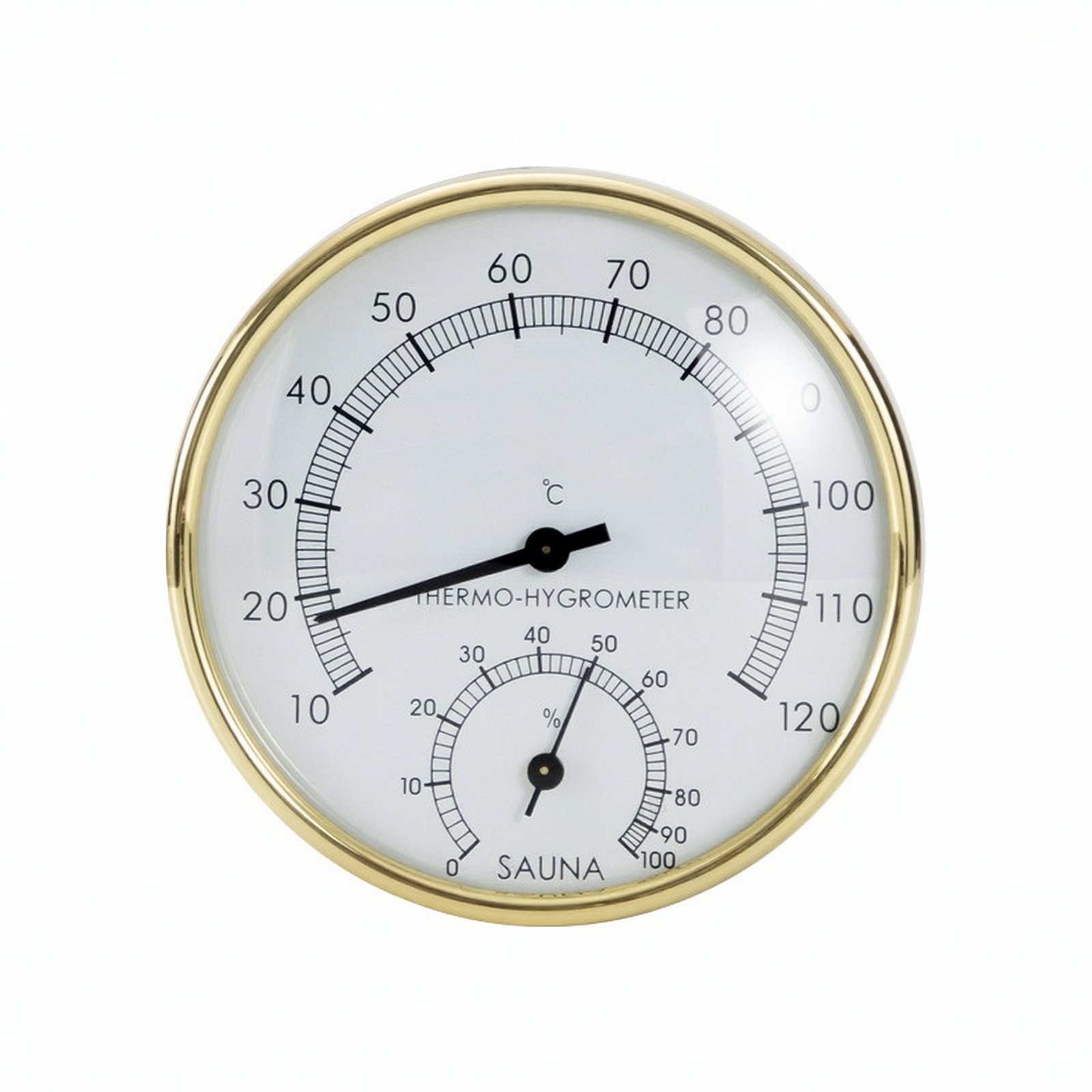 Analog Sauna Heat-Hygrometer