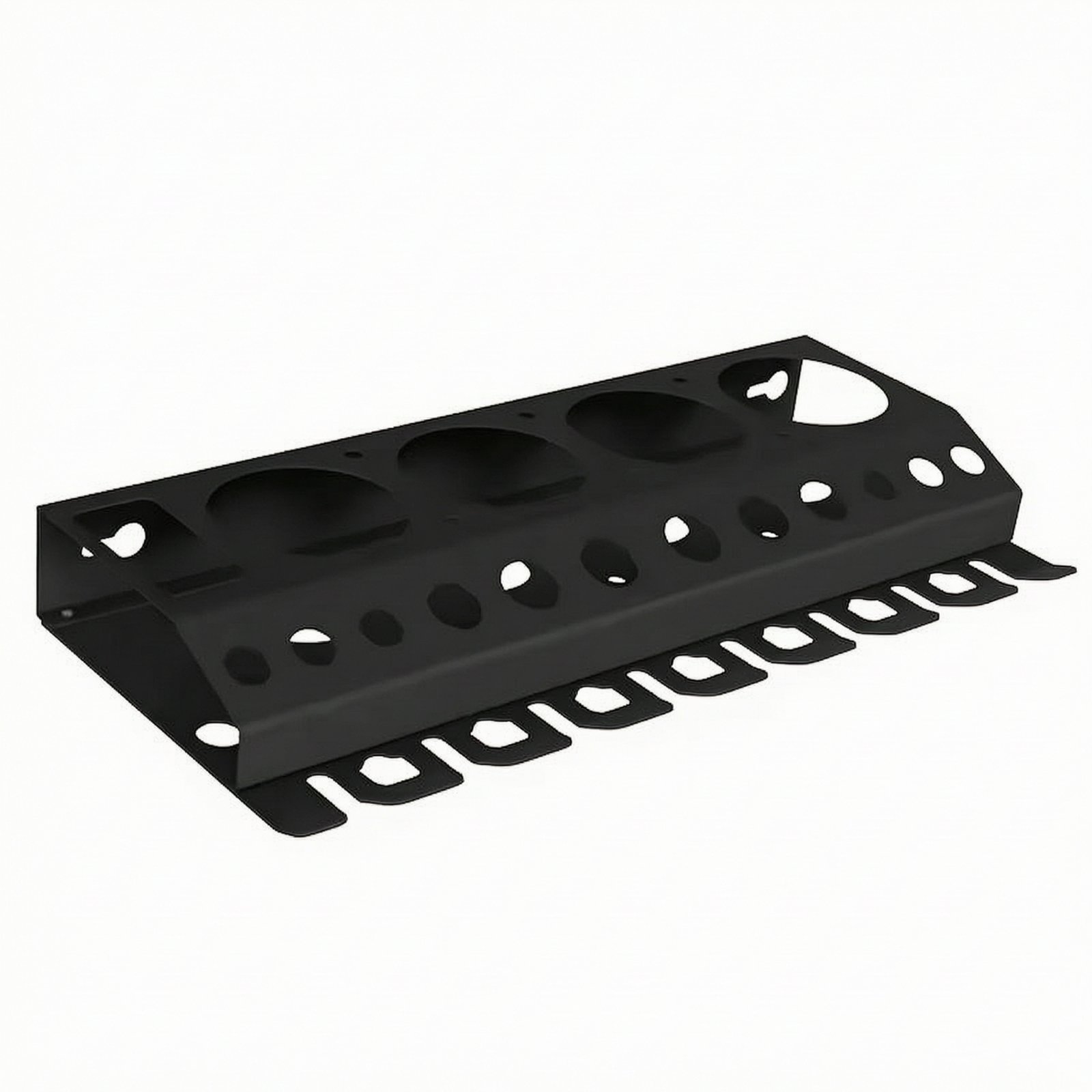 Metal Brush Holder Rack