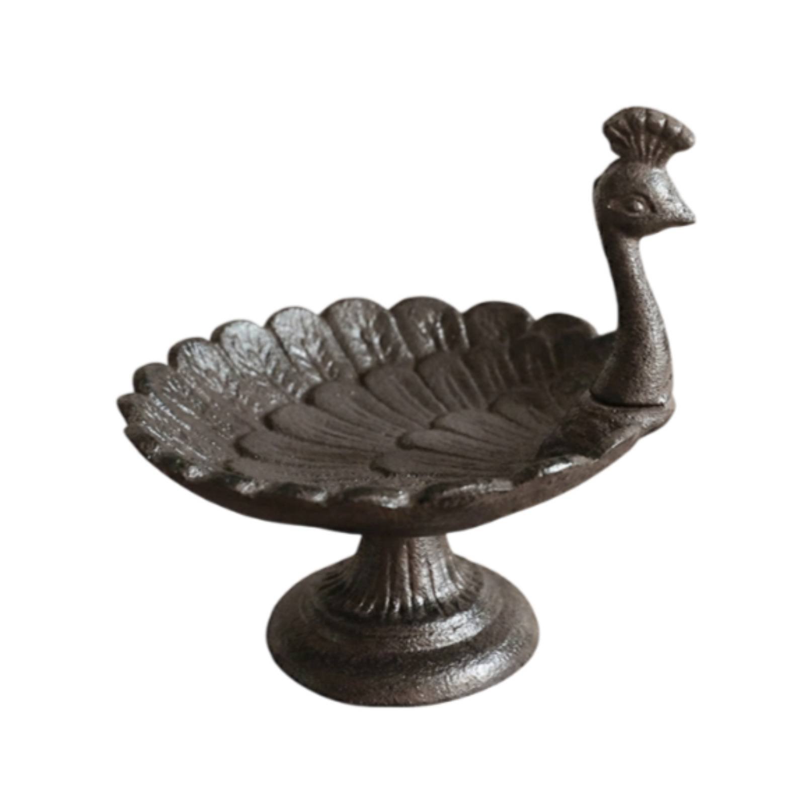 Bird Feeder with Peacock