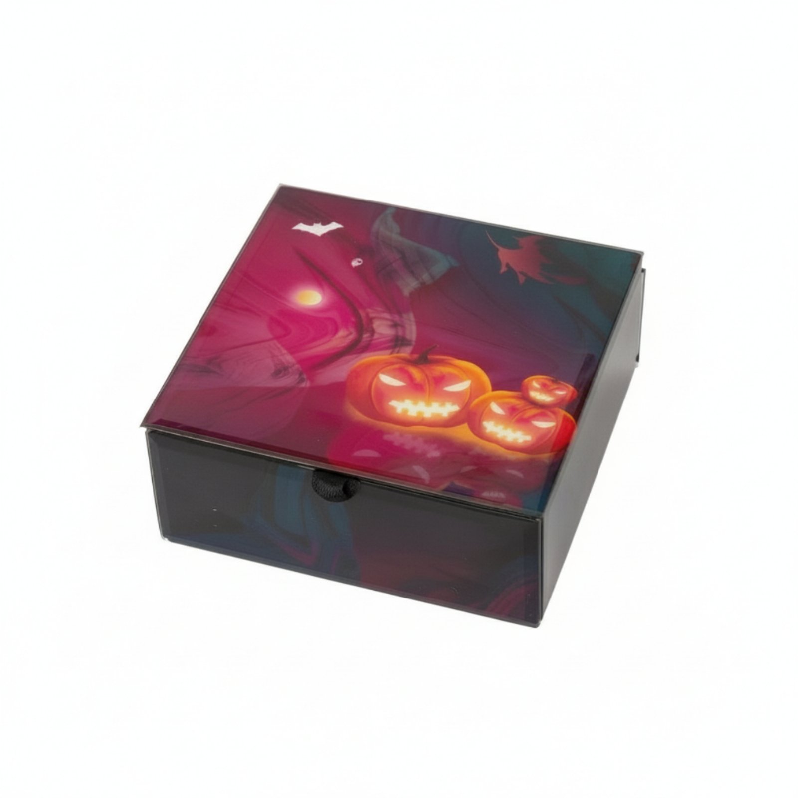Pumpkin Storage Box with Hinged Lid