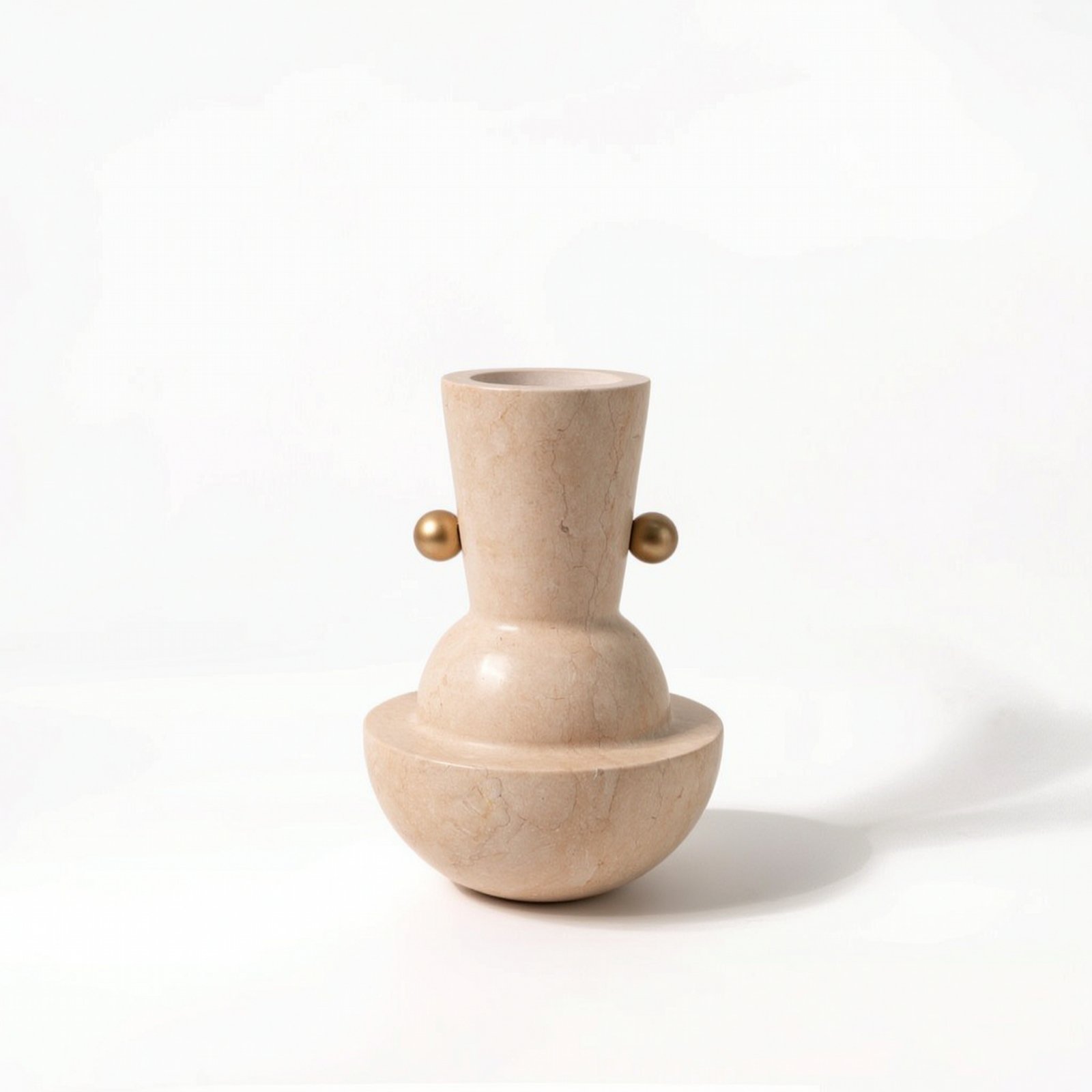 Stone-Grain Marble Vase